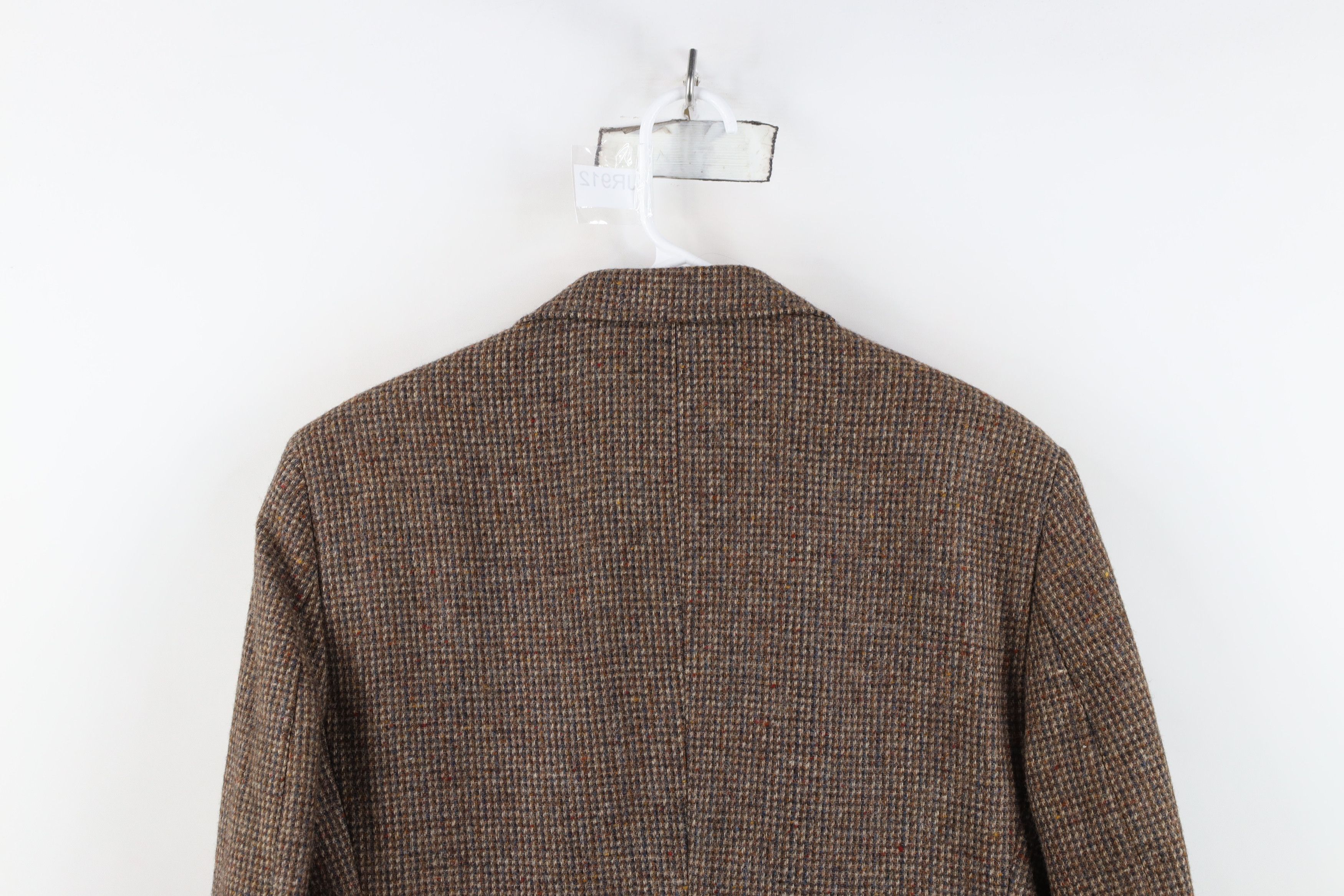 Vintage Vintage 70s Streetwear Tweed Suit Coat Blazer Jacket USA Size US L / EU 52-54 / 3 - 15 Thumbnail