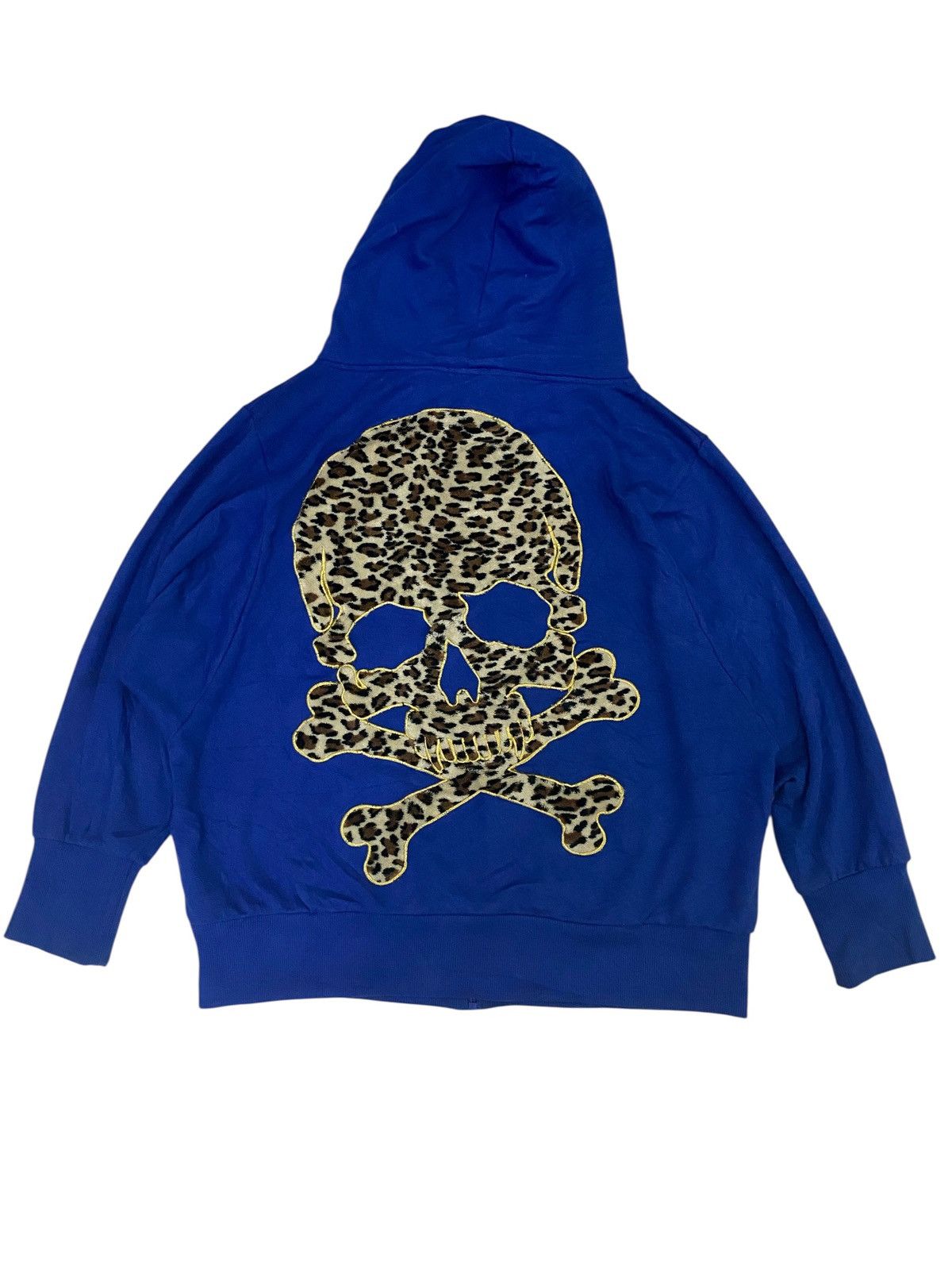 Japanese Brand Japanese Brand 3Q Sleeve Skull Hoodie Size US L / EU 52-54 / 3 - 1 Thumbnail