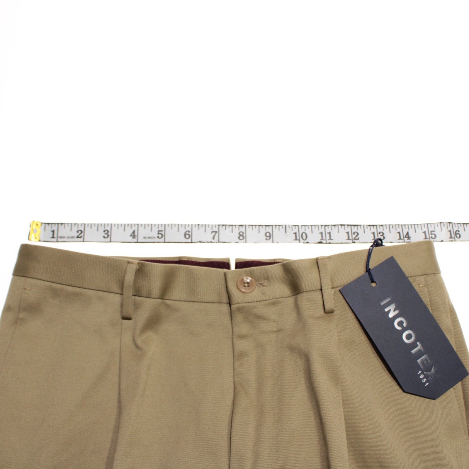Incotex INCOTEX New with tags Chino Size 28 US In Beige Size US 28 / EU 44 - 5 Thumbnail