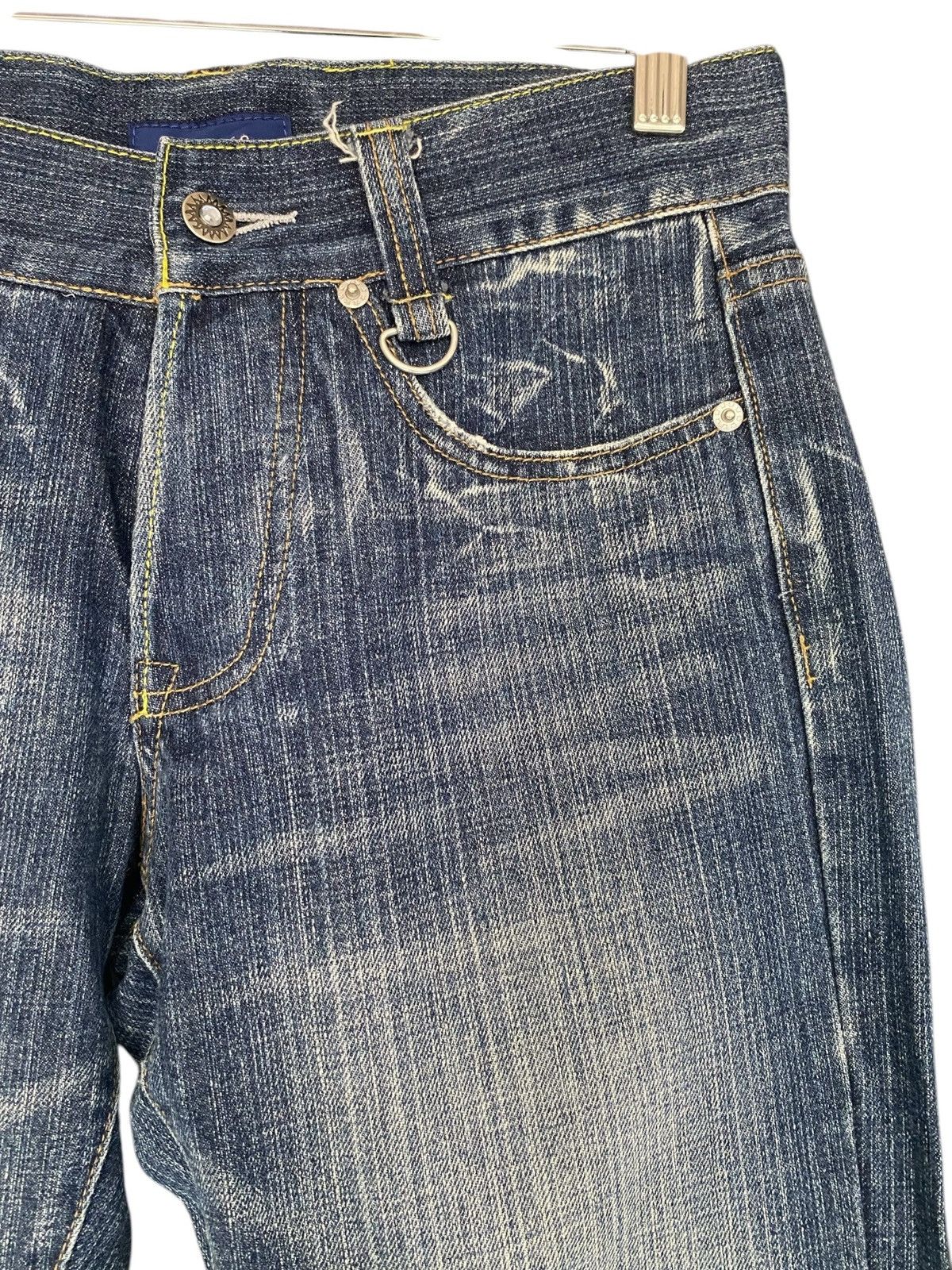 If Only Was True × Japanese Brand Rare PEAKASSO spike skinny jeans Size 30" / US 8 / IT 44 - 5 Thumbnail