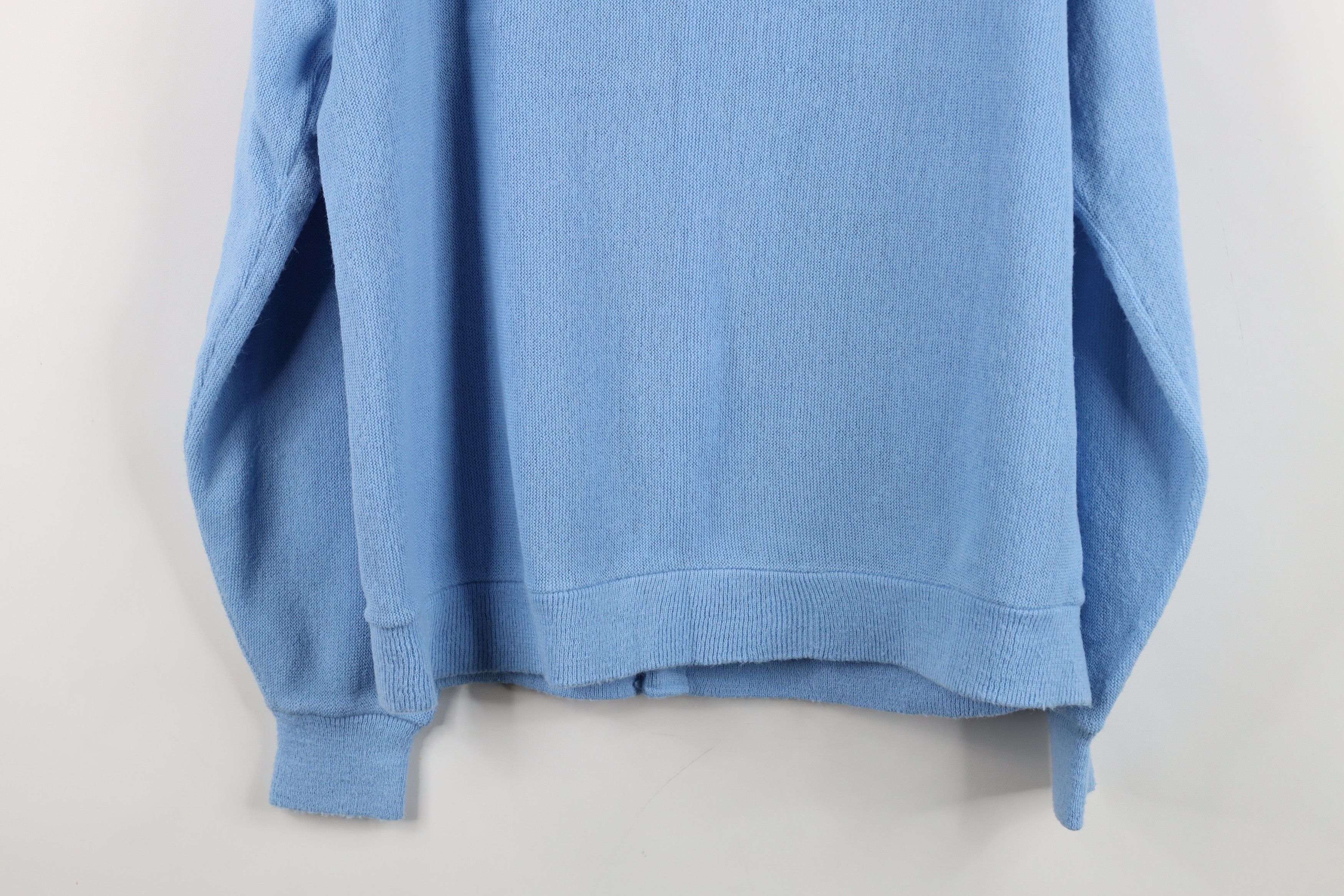 Vintage Vintage 60s 70s Streetwear Sweater Carolina Blue USA Size US L / EU 52-54 / 3 - 11 Thumbnail