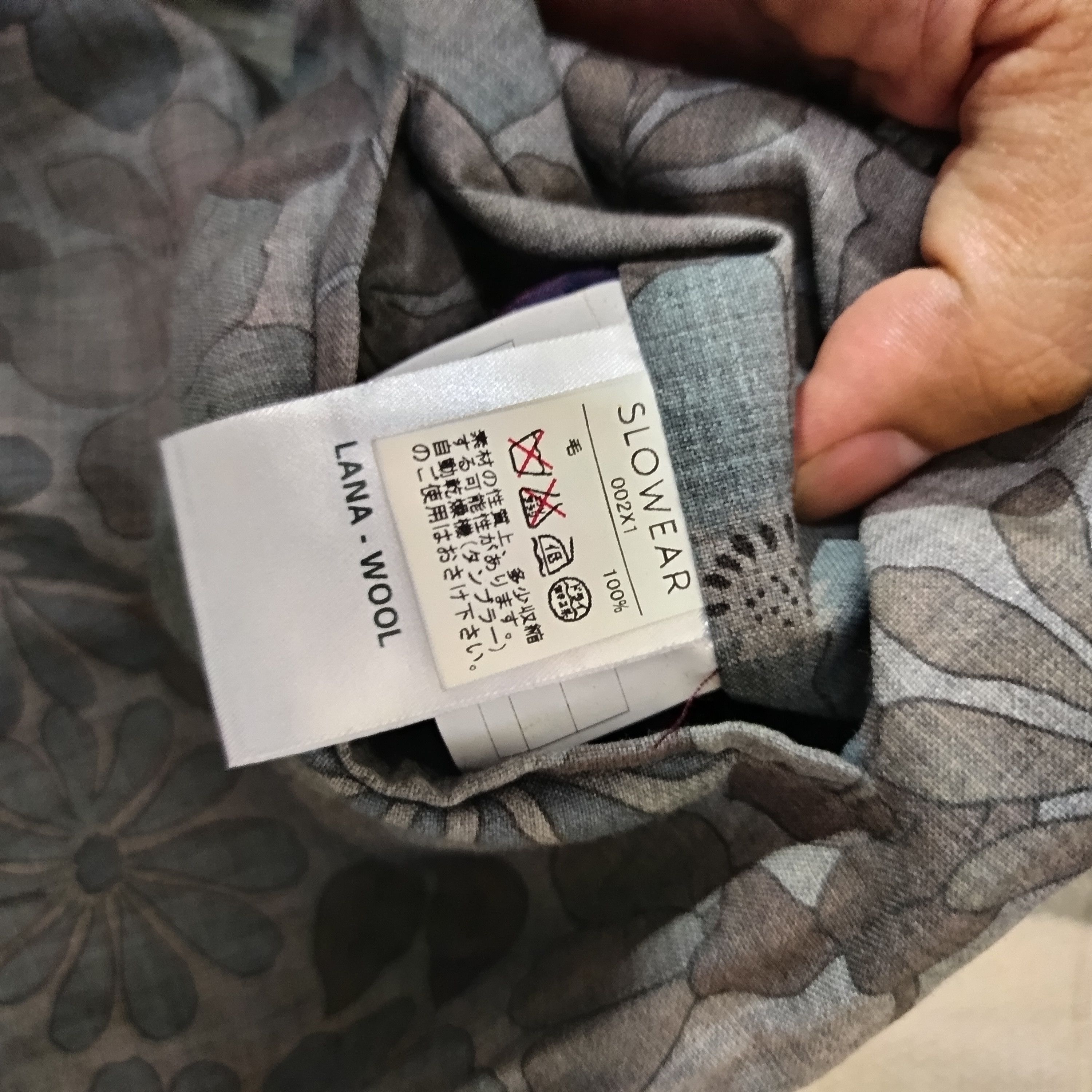 Incotex INCOTEX SKINNY FIT FLORAL PATTERN PANTS Size 34" / US 12 / IT 48 - 4 Thumbnail