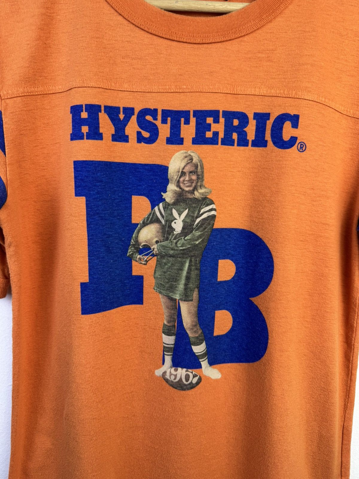 Hysteric Glamour × Playboy Hysteric Glamour x Playboy collaboration football T-shirt Size US S / EU 44-46 / 1 - 4 Thumbnail