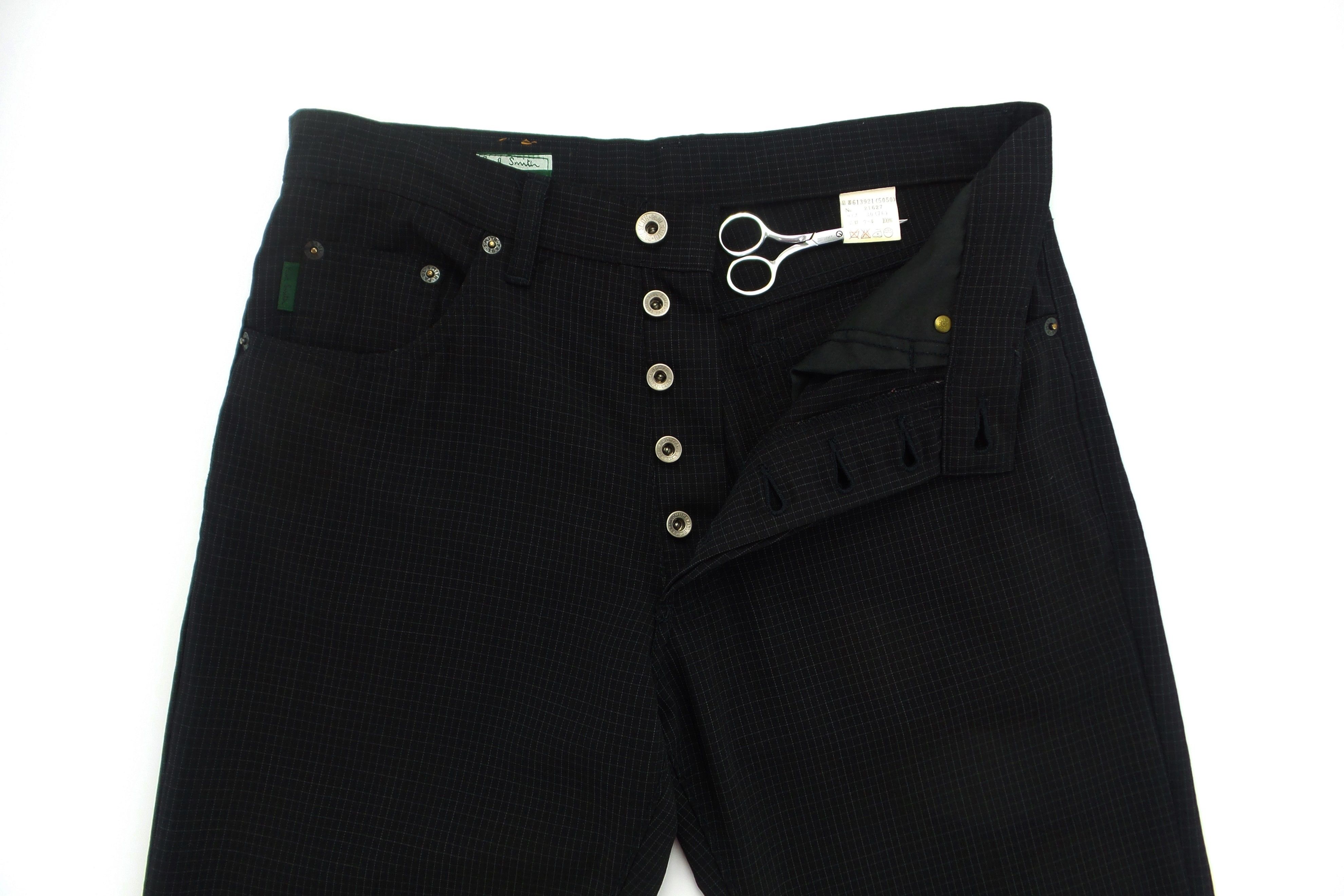 Paul Smith Paul Smith Checkered Wool Light Weight Jeans W30xL38 Size US 30 / EU 46 - 2 Thumbnail