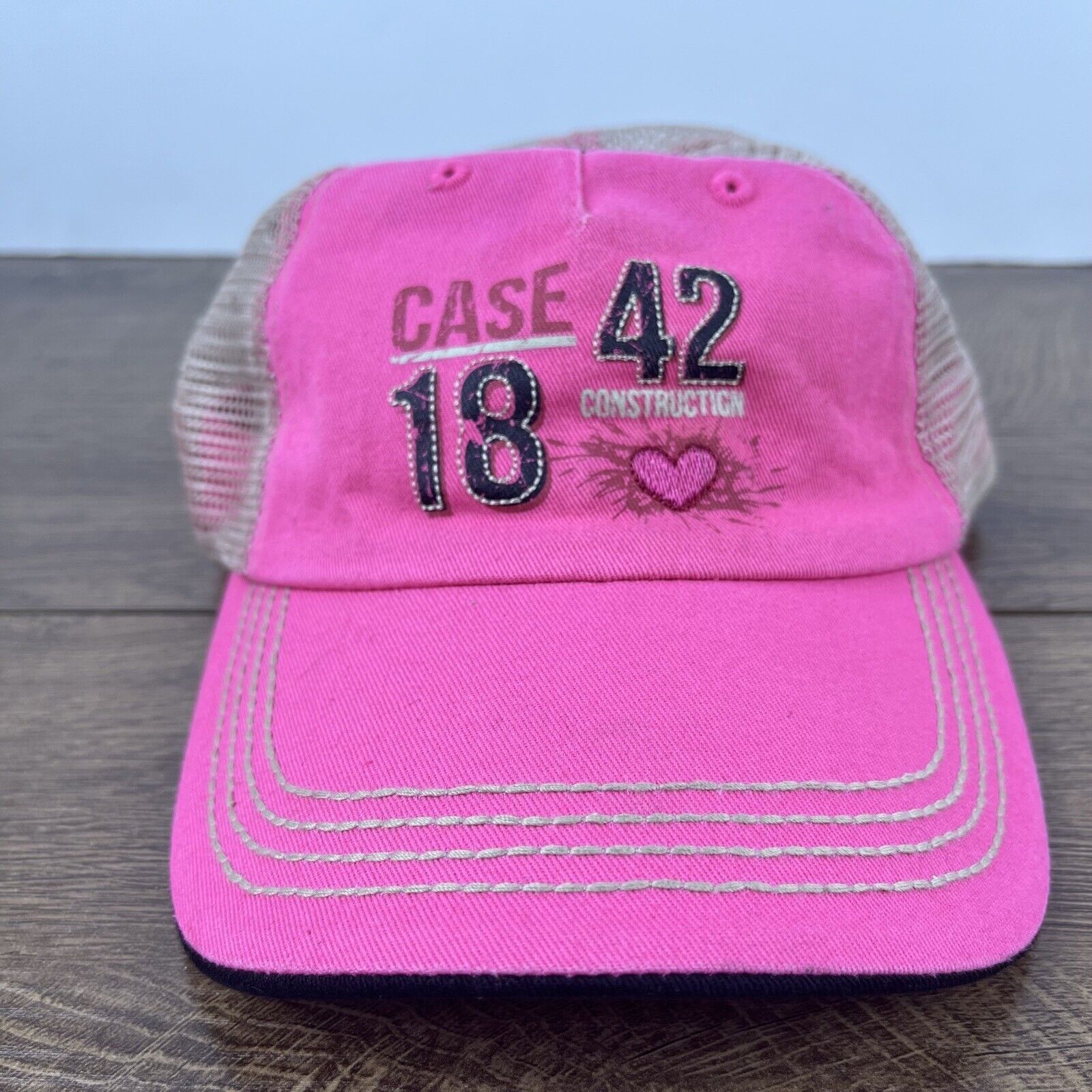 Other CASE IH Construction Hat 1842 Pink Cap Adjustable Pink Adult Size ONE SIZE - 1 Thumbnail
