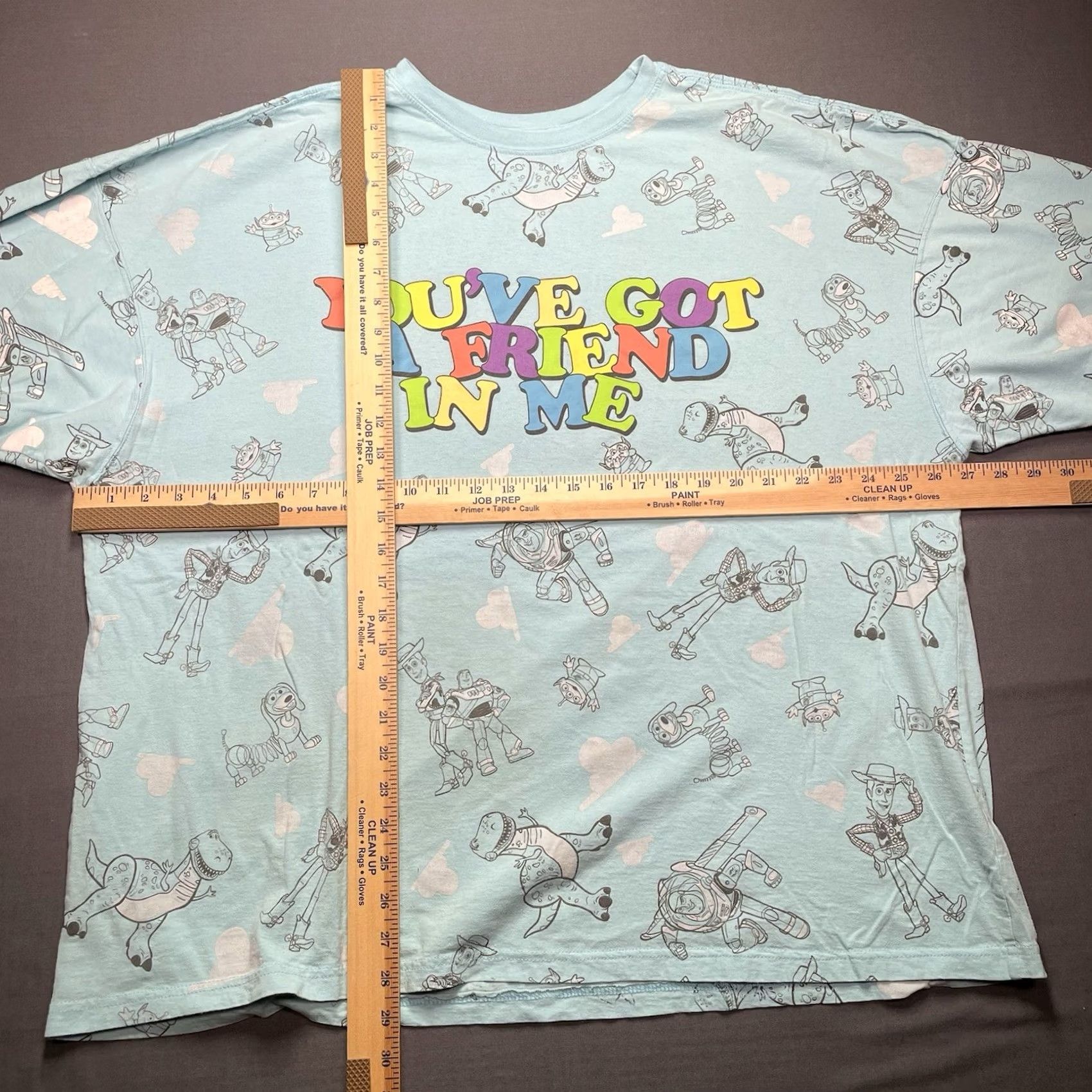 Disney Disney Toy Story You've Got a Friend In Me Clouds AOP Blue Shirt Men’s Size XXL Shirt Size US XXL / EU 58 / 5 - 6 Thumbnail