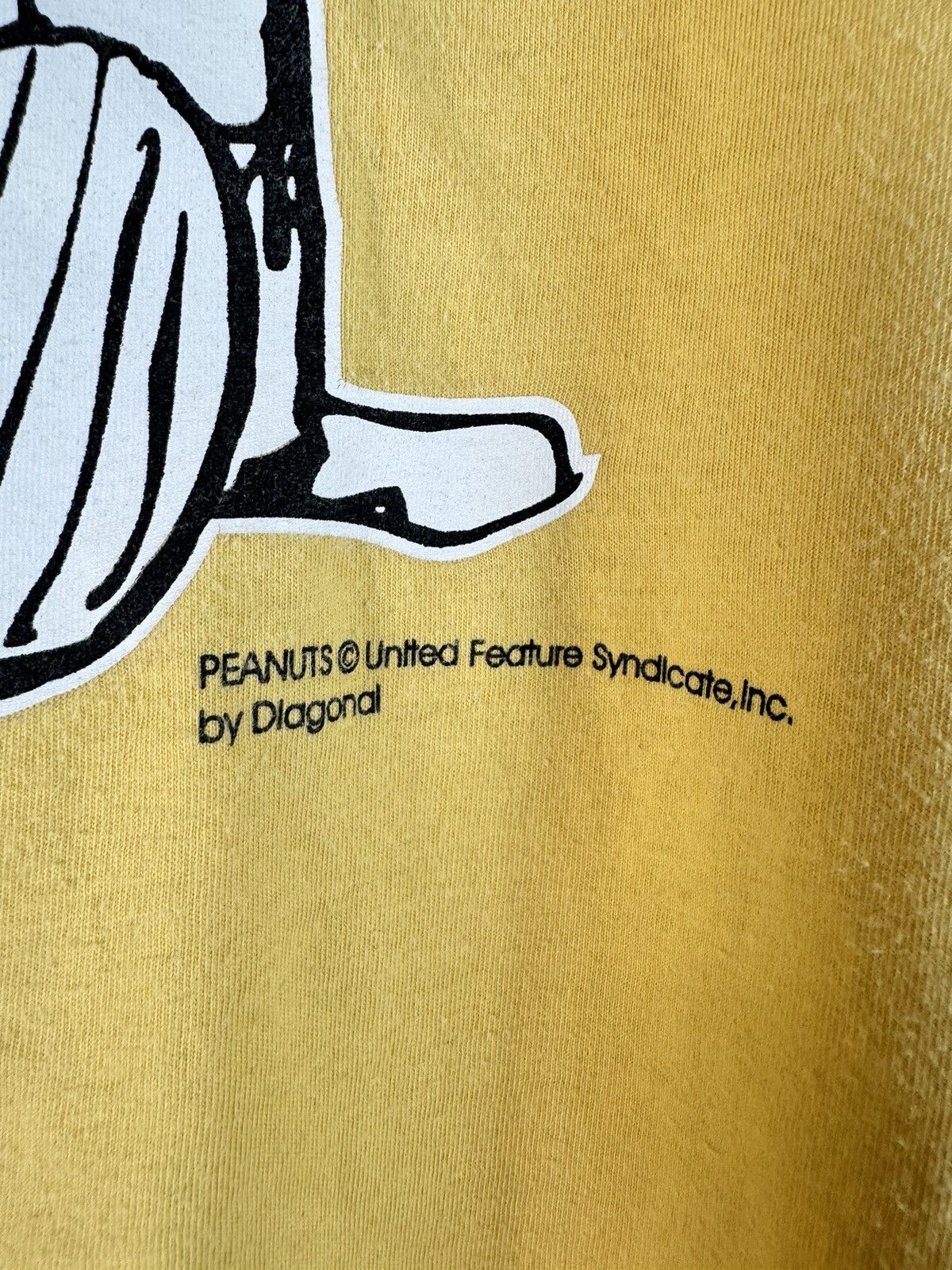 Vintage 1980s Snoopy Graphic Hug tshirt Tee Size US XL / EU 56 / 4 - 3 Thumbnail