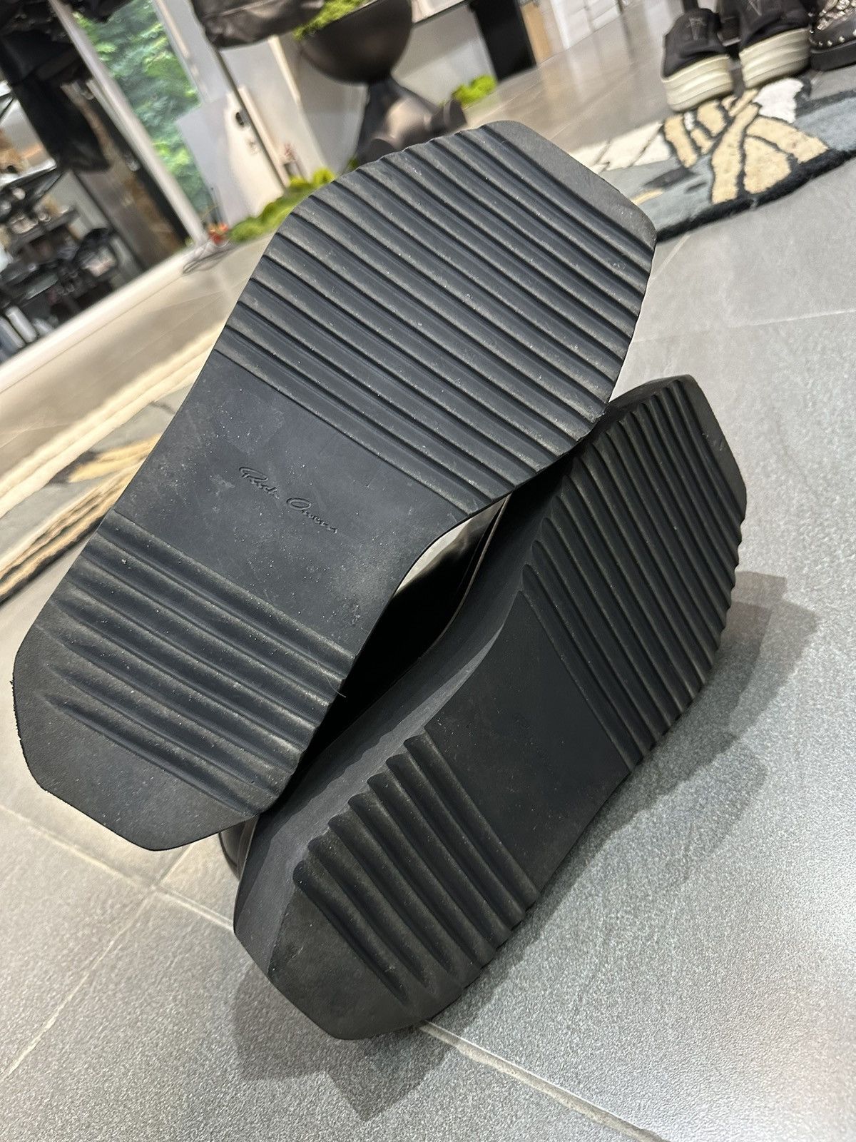 Rick Owens Beatle Turbo Cyclops Boots