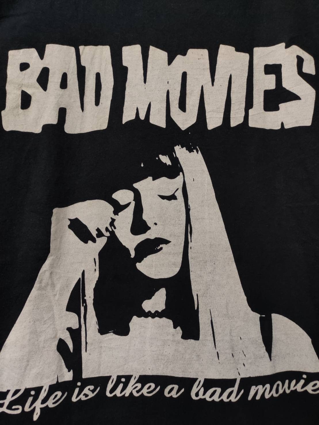 Band Tees Vtg 00's Bad Movies "Life Is Like A Bad Movie" T-Shirt Size US L / EU 52-54 / 3 - 3 Thumbnail