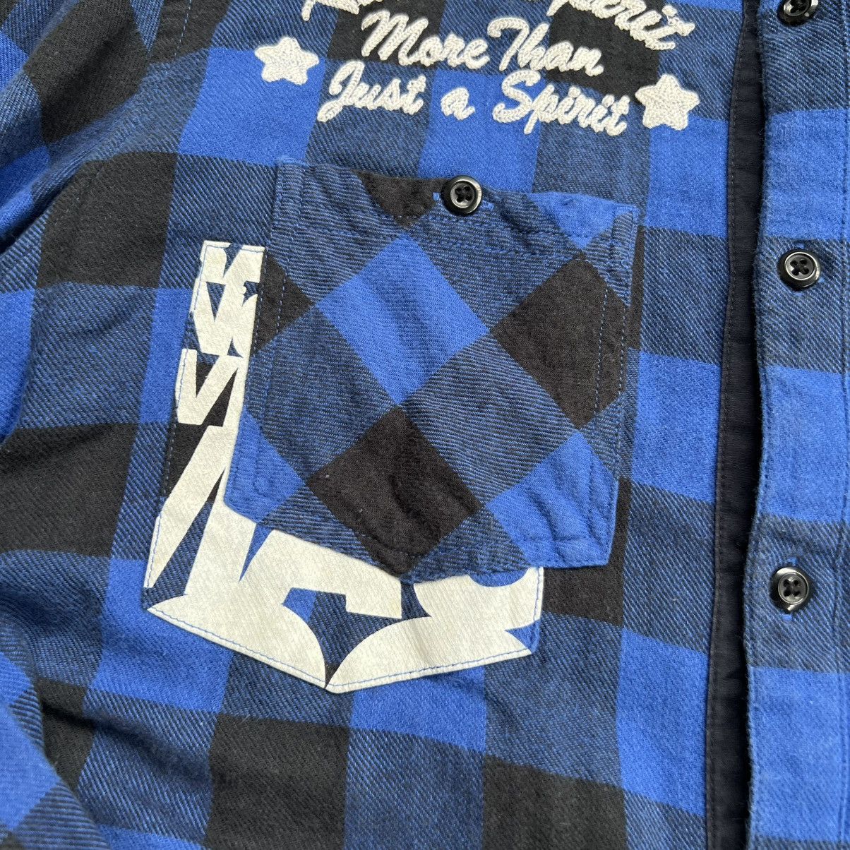 Hysteric Glamour 2000s Sorridere Vkei Style Flannel Shirt Size US M / EU 48-50 / 2 - 8 Thumbnail