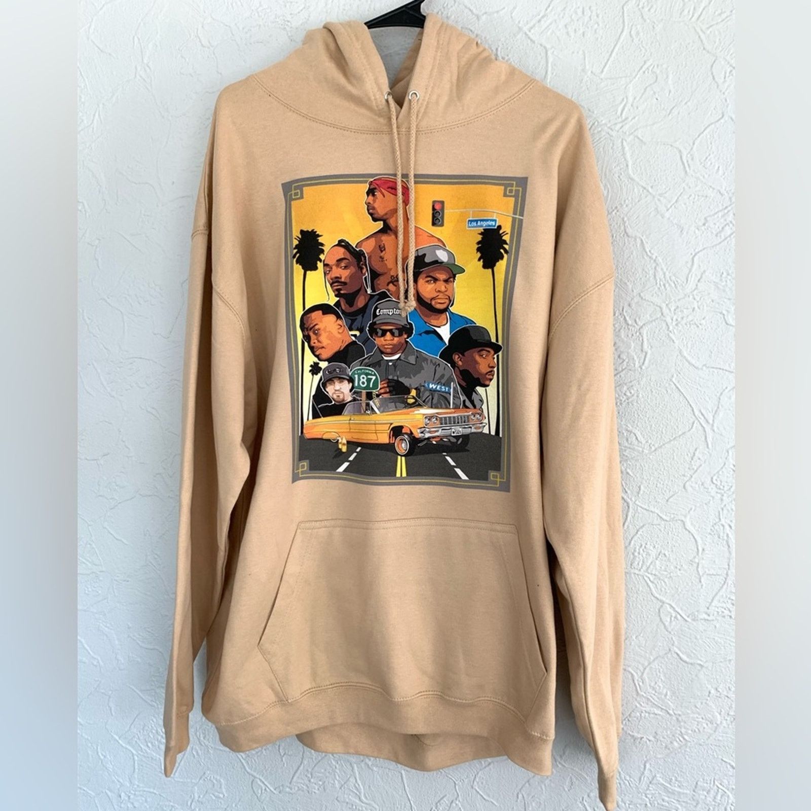 Rap Tees WEST COAST RAP LEGENDS HOODIE ESSENTIALS STREETWEAR COLOR Size US XXL / EU 58 / 5 - 1 Thumbnail