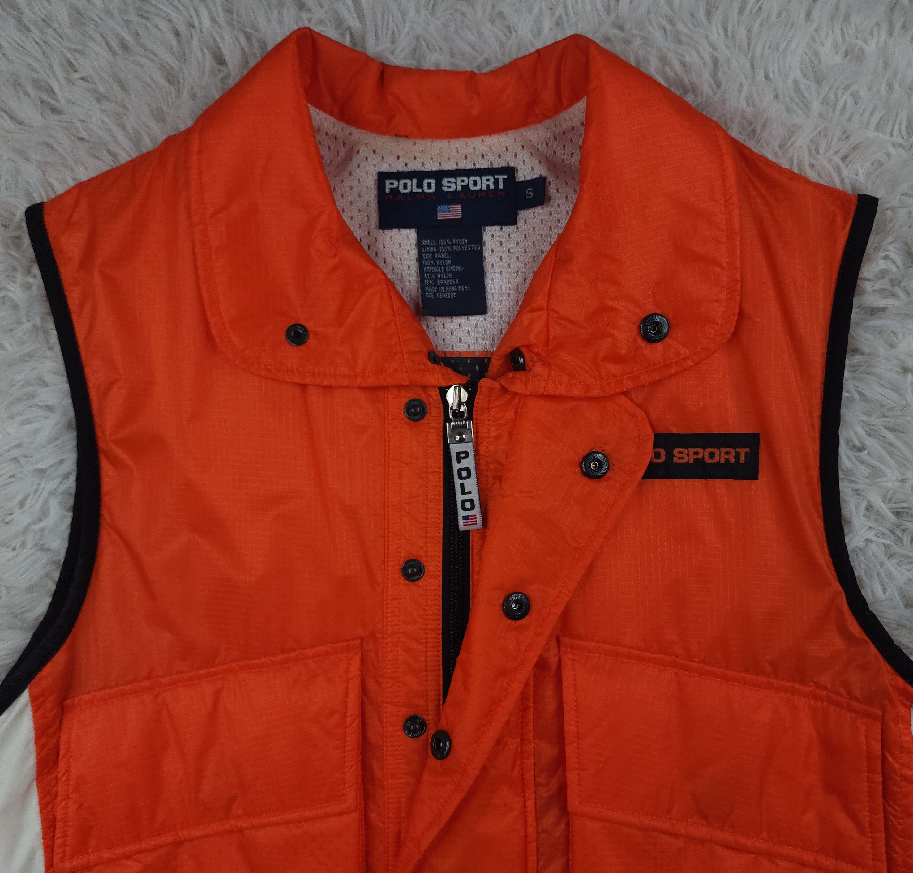 Polo Ralph Lauren Vintage Polo Sport Ralph Laurent nylon vest Size US S / EU 44-46 / 1 - 3 Thumbnail