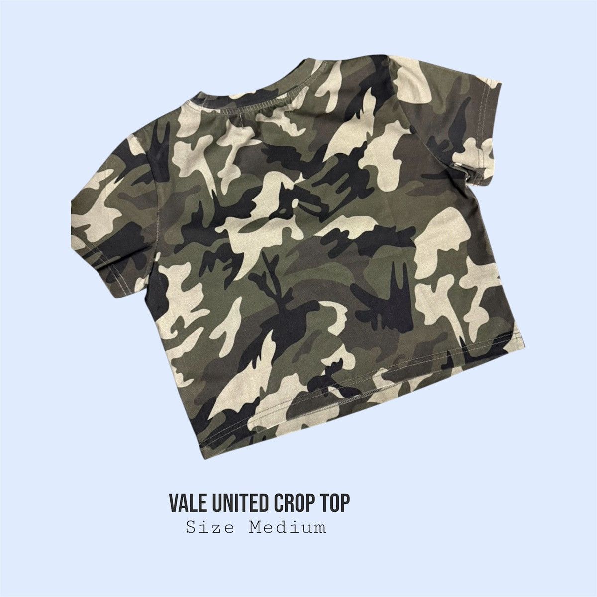Vale Vale United Crop Top Size M / US 6-8 / IT 42-44 - 4 Thumbnail