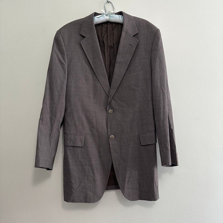 Dolce & Gabbana Dolce & Gabbana gray wool two button blazer size 38R Size 38R - 2 Thumbnail