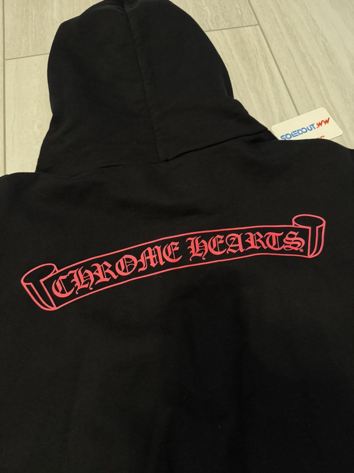 Chrome Hearts Chrome Hearts Foti Scroll Zip Up Hoodie Size US XXL / EU 58 / 5 - 5 Thumbnail