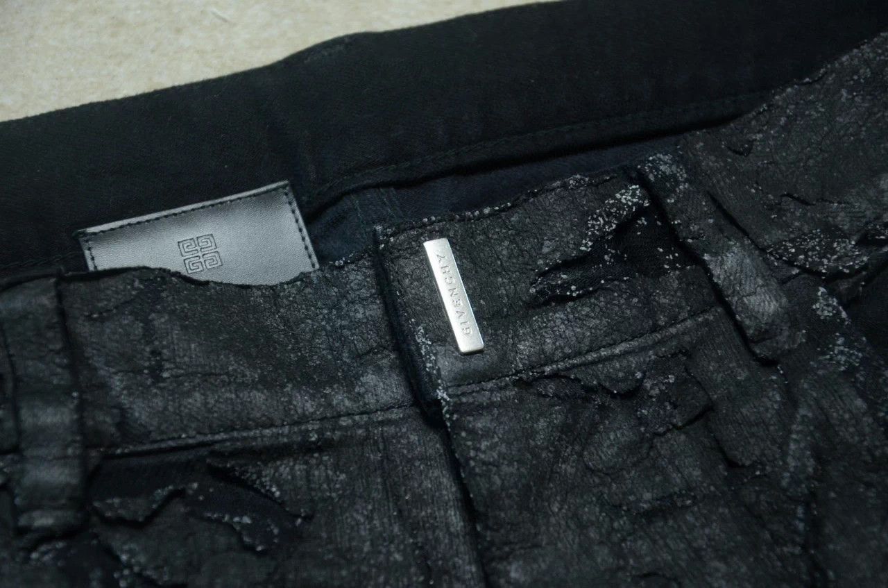 Givenchy Givenchy UC85 Distressed Black Jeans 34 Size US 34 / EU 50 - 7 Thumbnail