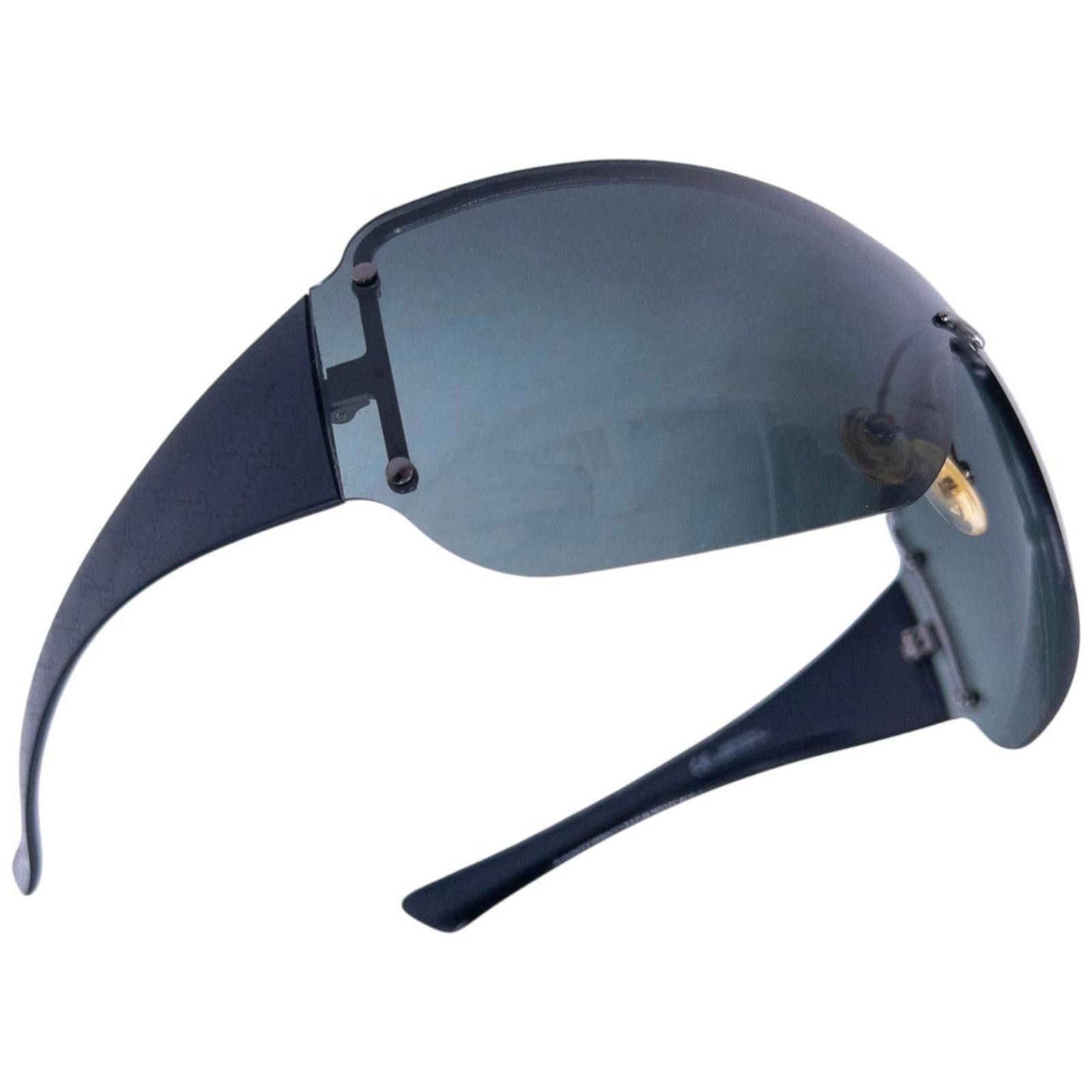 Gucci Vintage Gucci Monogram Sunglasses Size ONE SIZE - 5 Thumbnail
