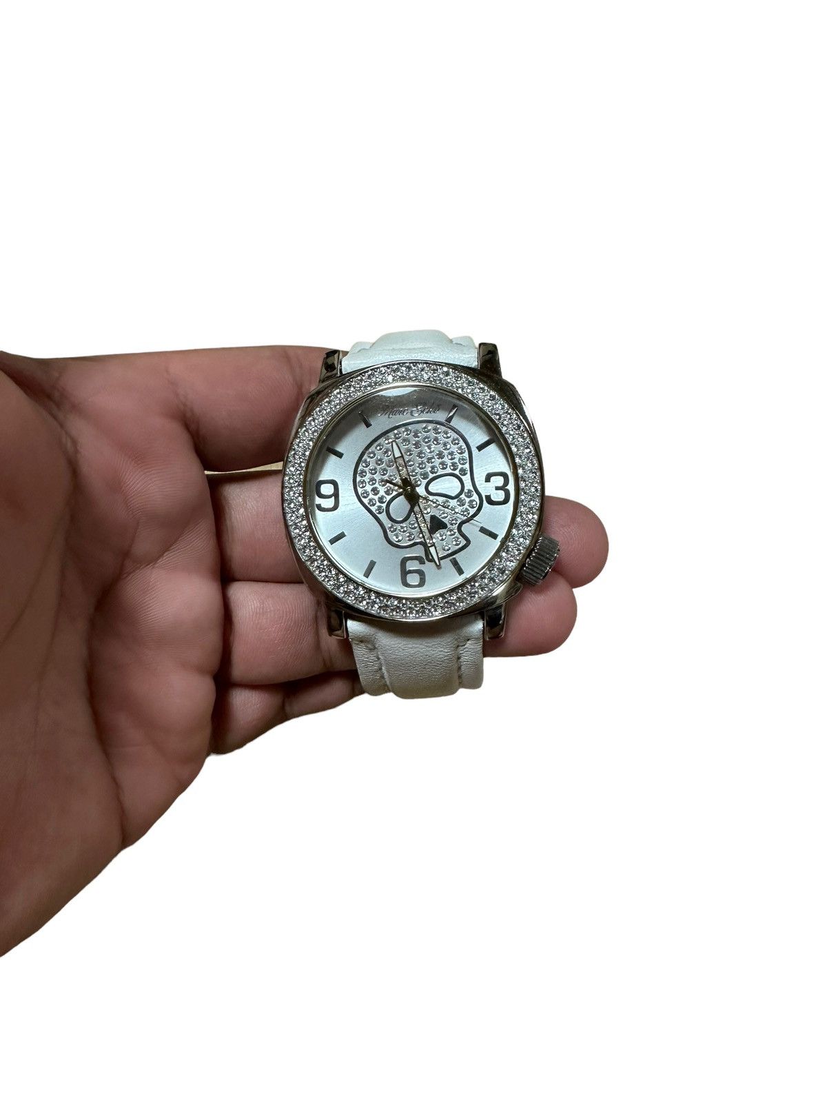 Ecko Unltd. MARC ECKO Skull Face Swarovski Crystals Watch Size ONE SIZE - 3 Thumbnail
