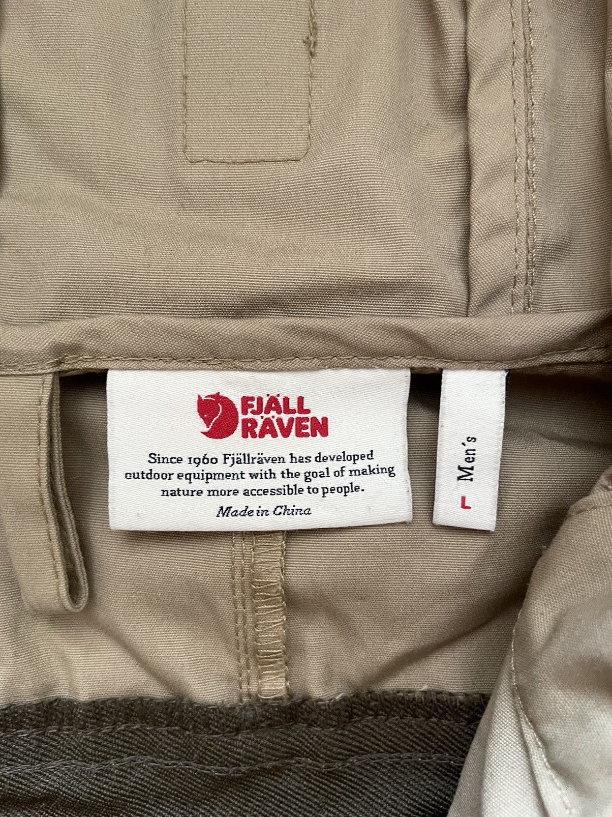 Fjallraven × Vintage Fjällräven G-1000 Light Jacket Gorpcore Vintage Logo 00s Size US L / EU 52-54 / 3 - 11 Thumbnail