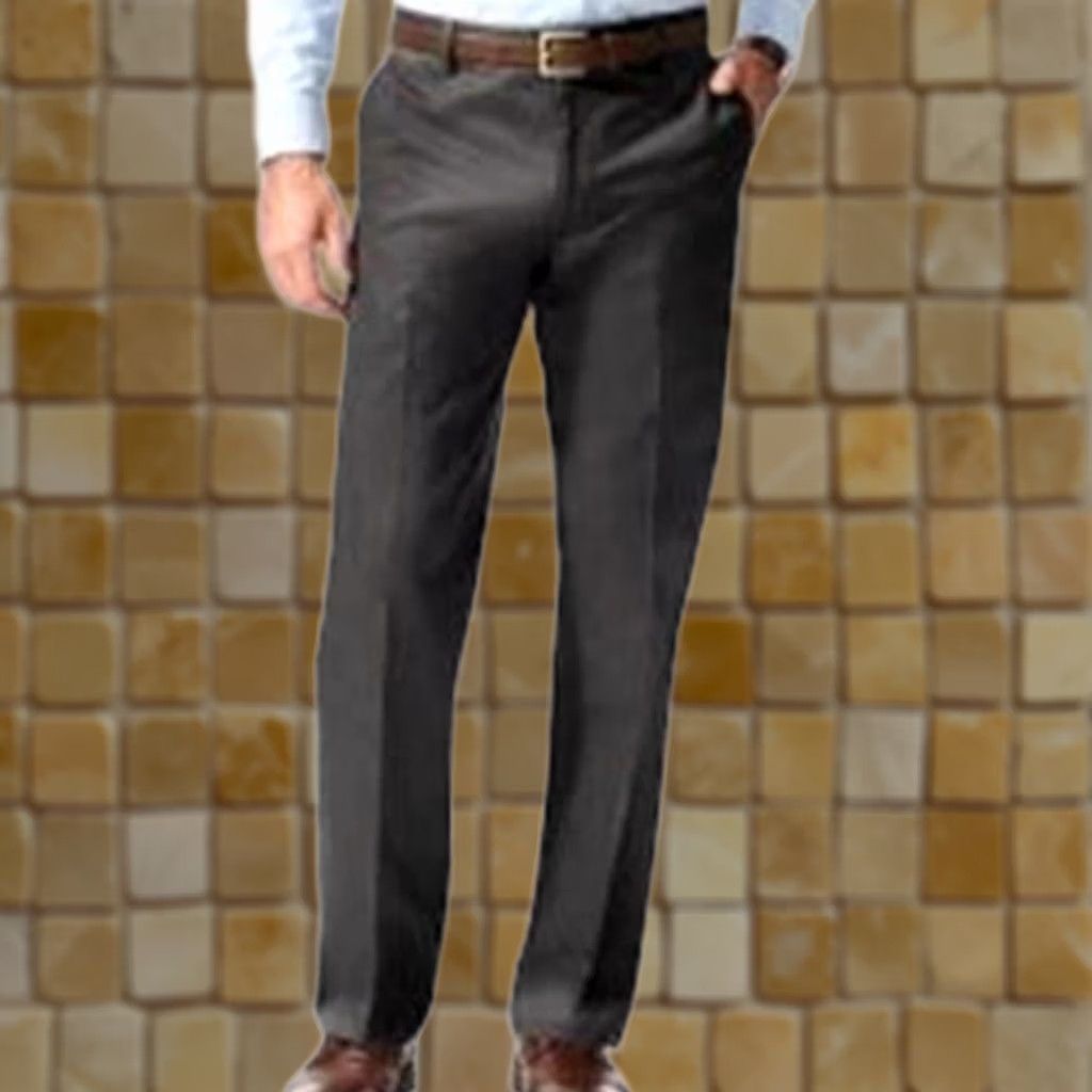 Dockers DOCKERS Signature Straight Pants Gray 36x30 Mens Casual Formal Flat Front Stretch Wrinkle-Resistant Zip Steelhead Grey Size US 36 / EU 52 - 1 Preview