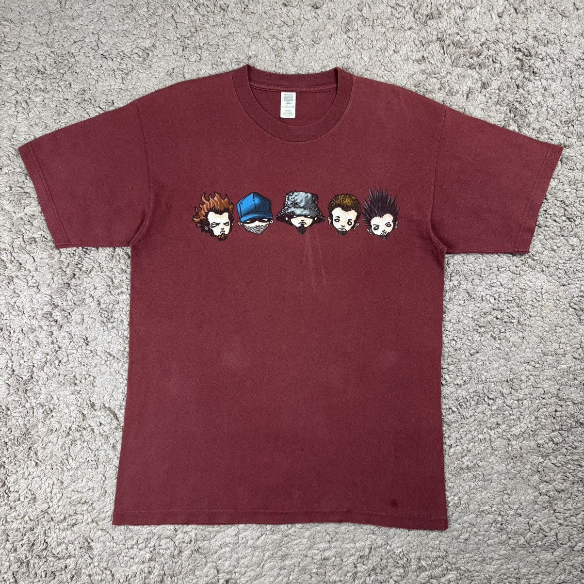 Band Tees Vintage 90s Limp Bizkit Duval Country School Bus T-shirt Size US L / EU 52-54 / 3 - 2 Thumbnail