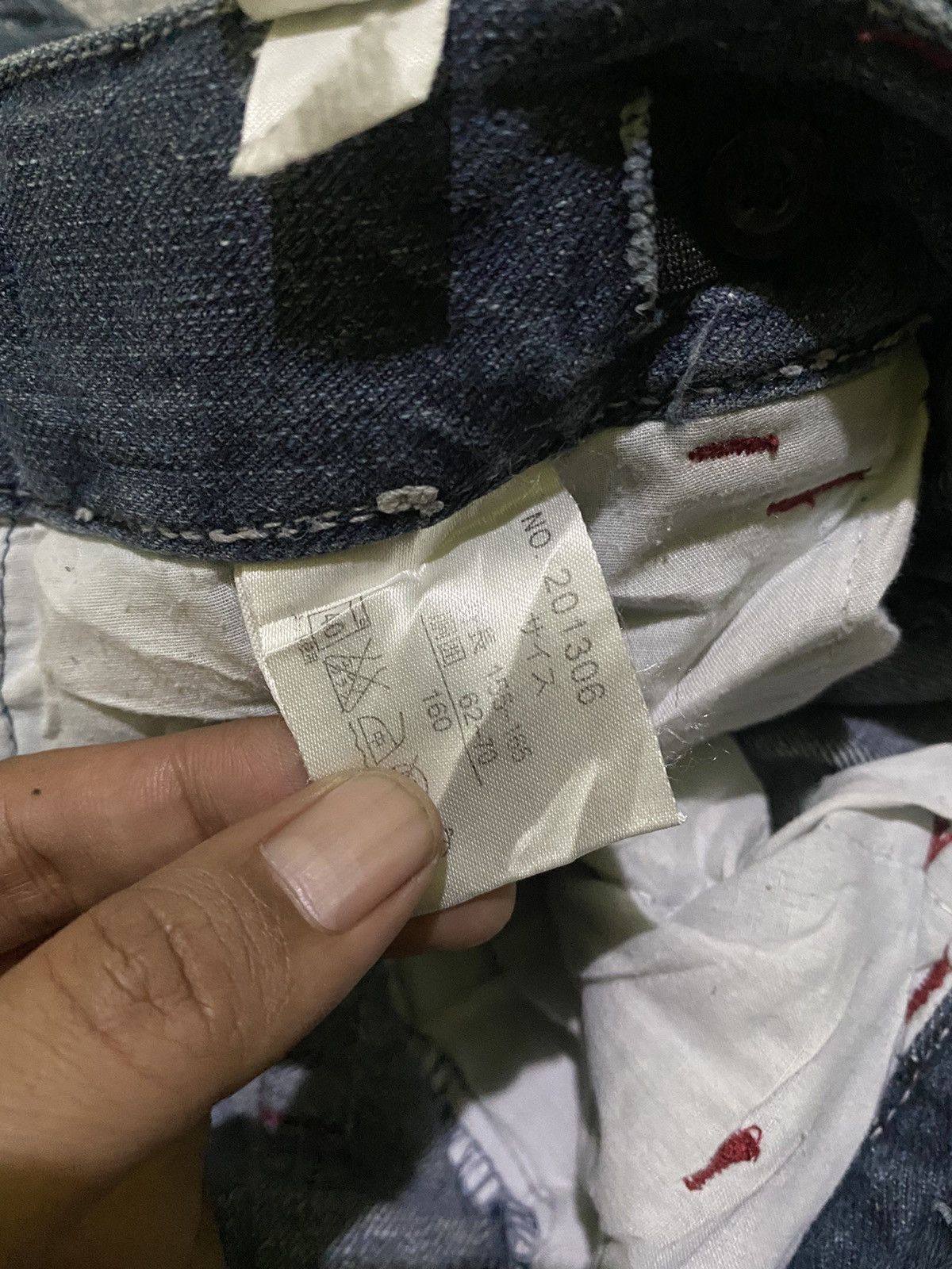 Hysteric Glamour × If Six Was Nine Y2k wings ifsixwasnine style bootcut jeans Size US 29 - 6 Thumbnail
