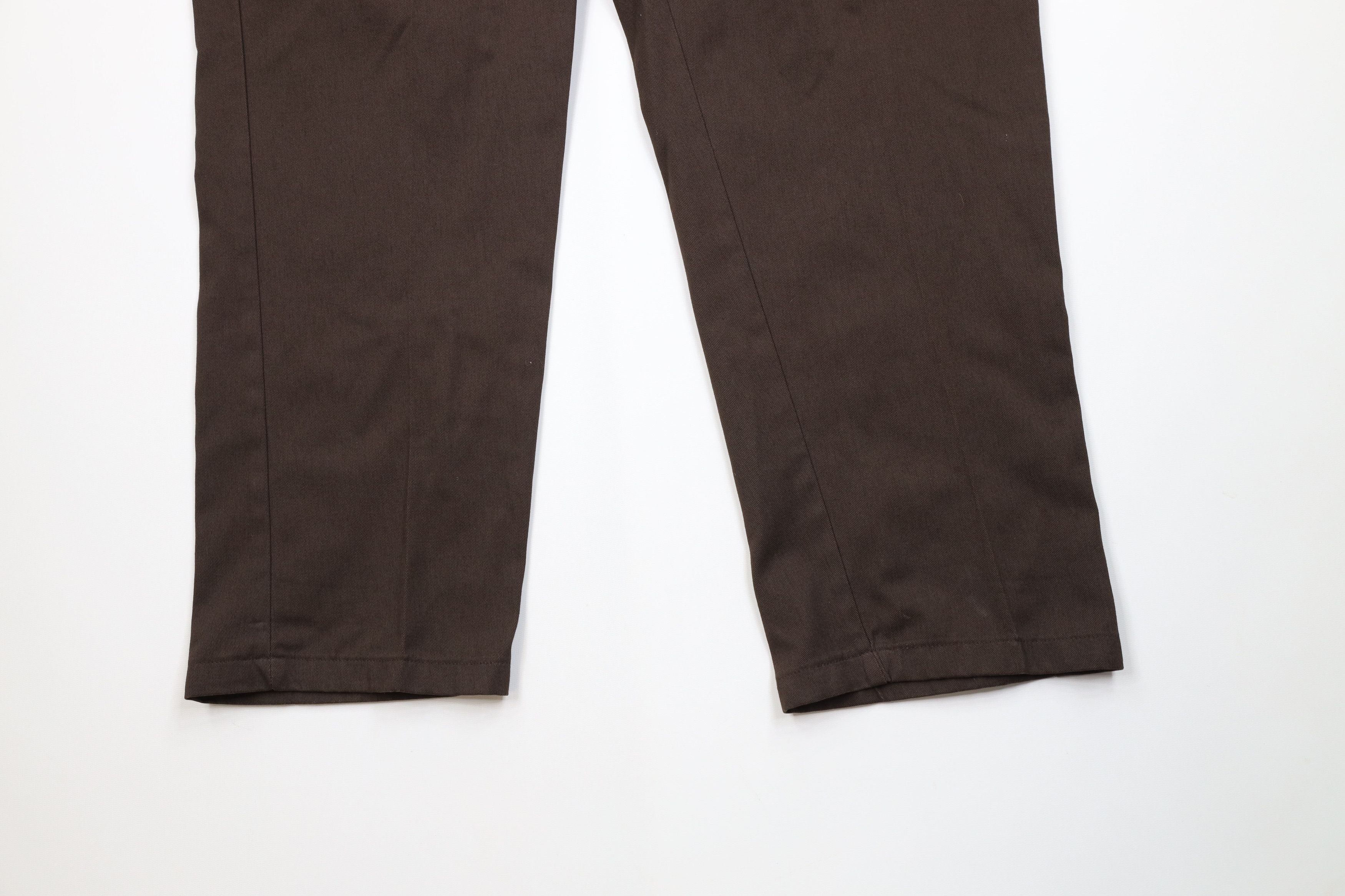 Dickies Vintage Y2K Dickies Workwear Wide Leg Mechanic Pants Brown Size US 44 / EU 60 - 4 Thumbnail