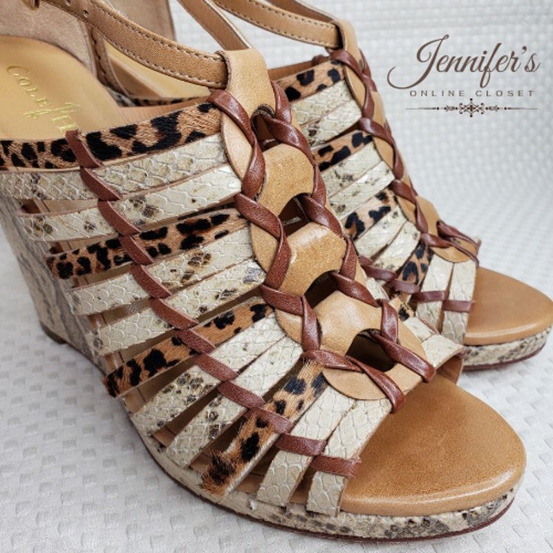 Cole Haan Cole Haan Women's Air Minka Wedge Sandals Size 8.5B Size US 8.5 / IT 38.5 - 8 Thumbnail