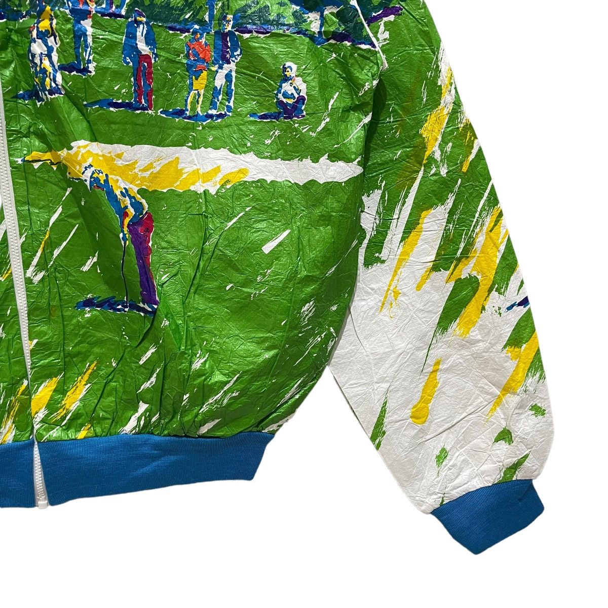 Golf le Fleur Rare Vintage Graphic Design Golf Printed Zipper Light Jacket Size US XL / EU 56 / 4 - 6 Thumbnail