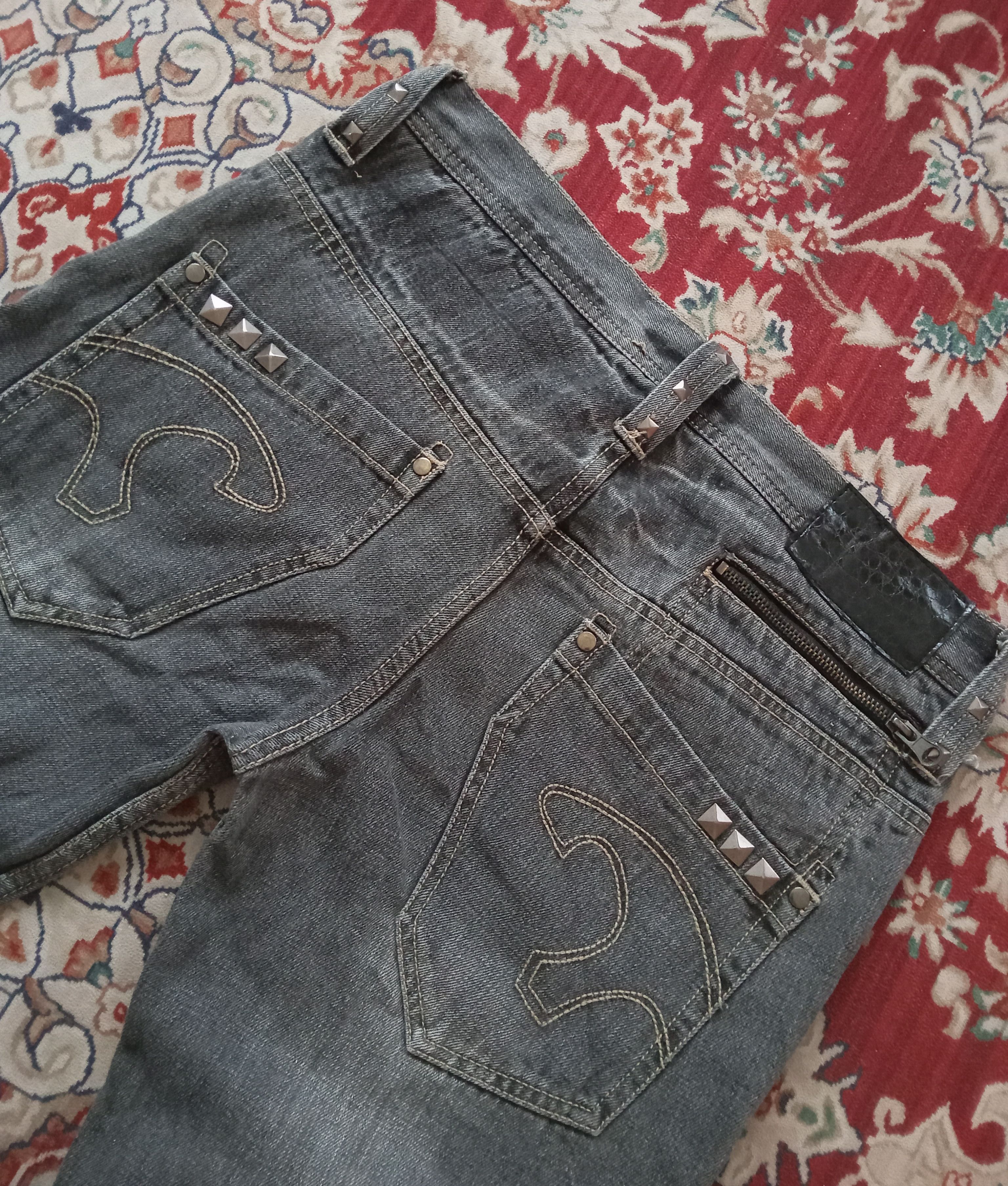 Other Vintage Jungle Storm Jeans Size US 32 / EU 48 - 8 Thumbnail