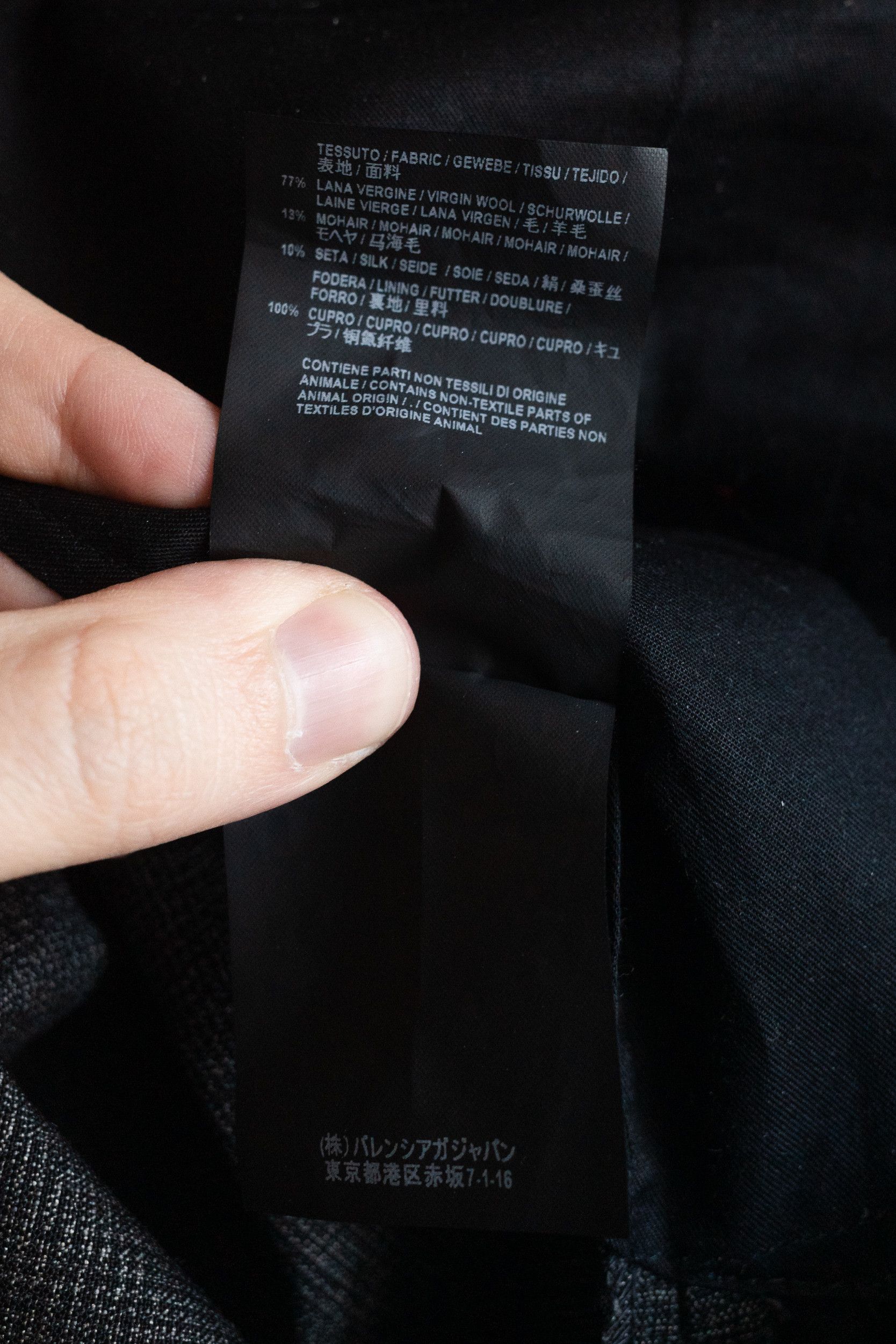 Balenciaga (fits 48) Checked Pants Size US 34 / EU 50 - 6 Thumbnail