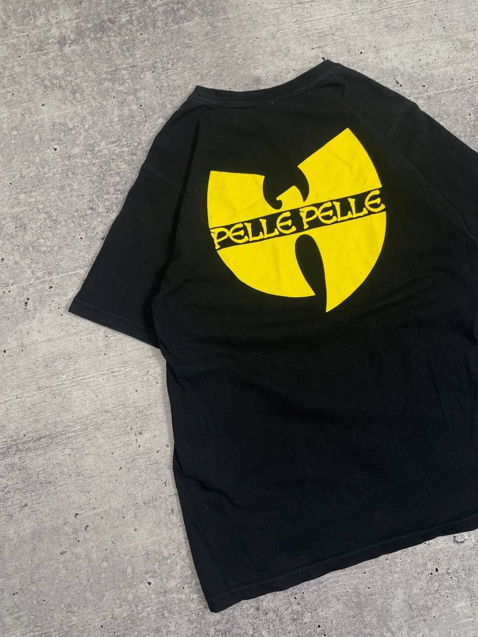 Pelle Pelle Vintage Pelle Pelle Wu Tang Clan Logo Tee T-Shirt Y2K Size US M / EU 48-50 / 2 - 2 Thumbnail