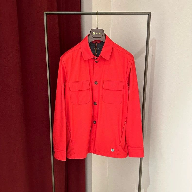 Loro Piana LORO PIANA Men's windproof collar jacket Size US S / EU 44-46 / 1 - 1 Thumbnail