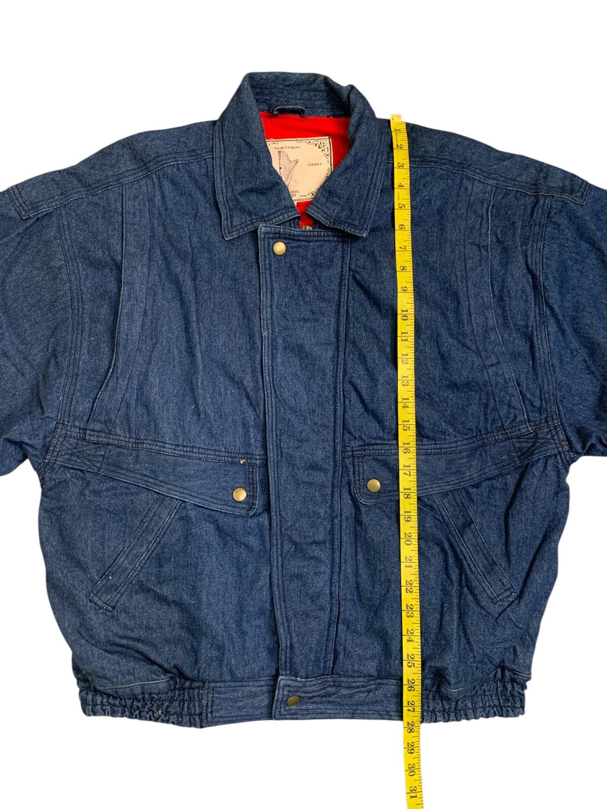 Japanese Brand Rare Design Vintage New Casual Original Mode Denim Jackets Size US L / EU 52-54 / 3 - 8 Thumbnail