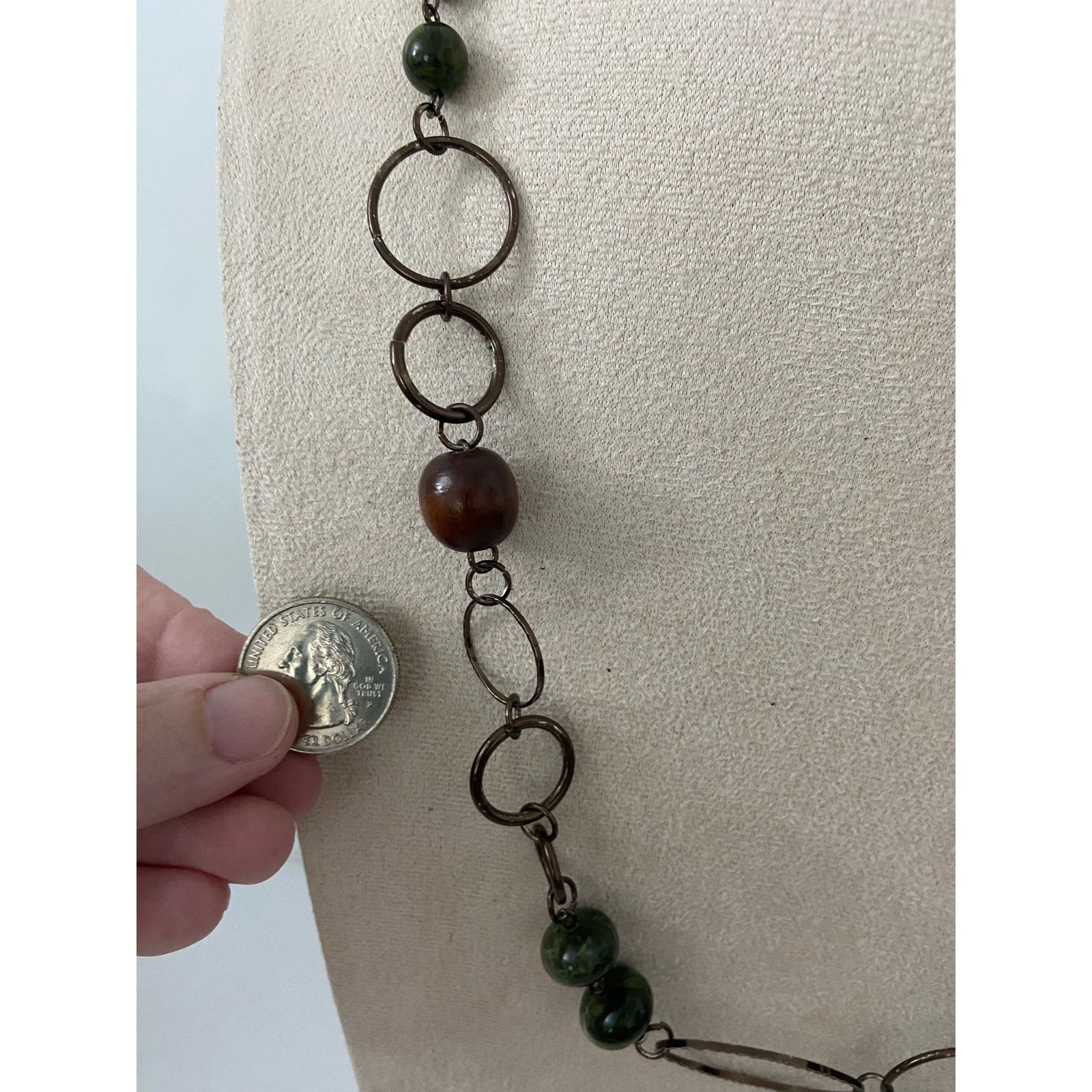 Vintage Vintage chunky oval chain necklace Size ONE SIZE - 4 Thumbnail