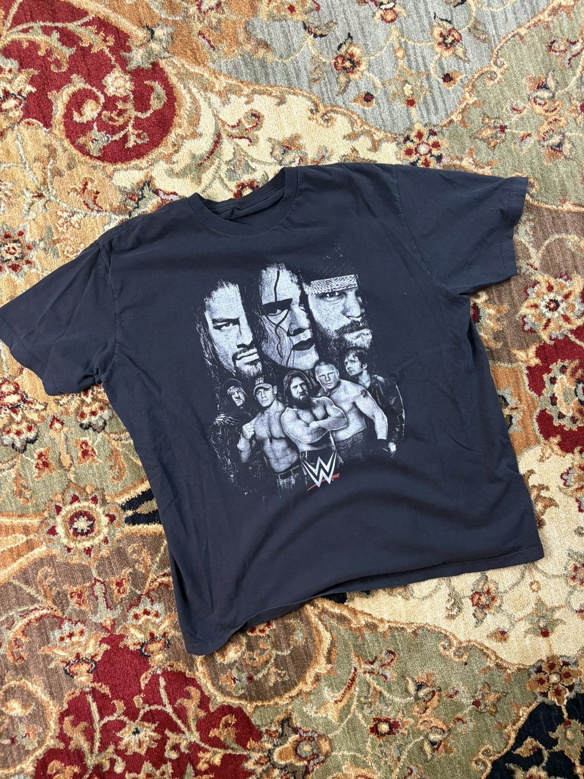 WWE Vintage Y2K WWE T-Shirt Size US L / EU 52-54 / 3 - 1 Thumbnail
