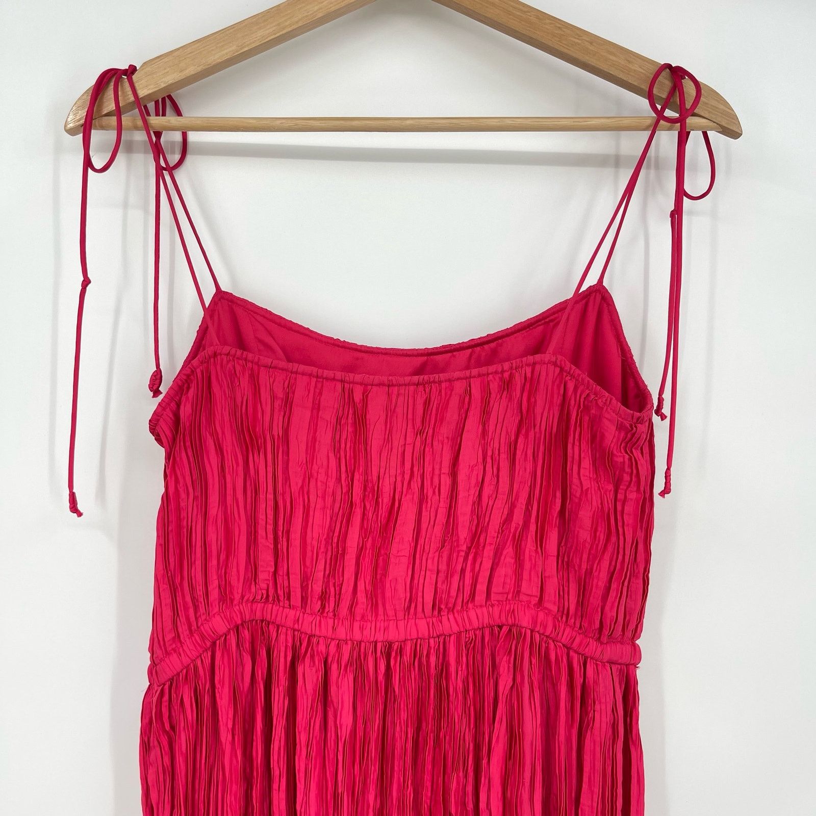 Ulla Johnson Ulla Johnson | Orla Dress Orchid Pink Crinkle Pleated Midi 8 Size M / US 6-8 / IT 42-44 - 10 Thumbnail