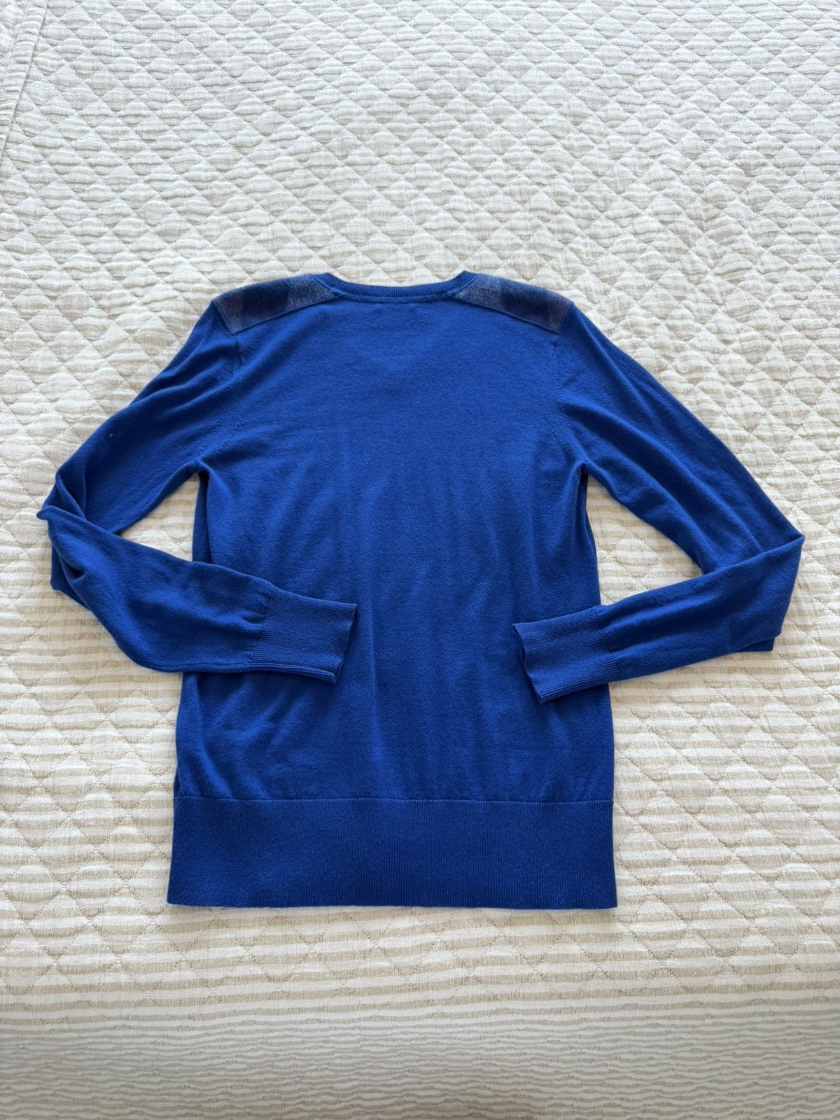 Burberry Burberry shoulder check patch cashmere sweater size S Size US S / EU 44-46 / 1 - 4 Thumbnail
