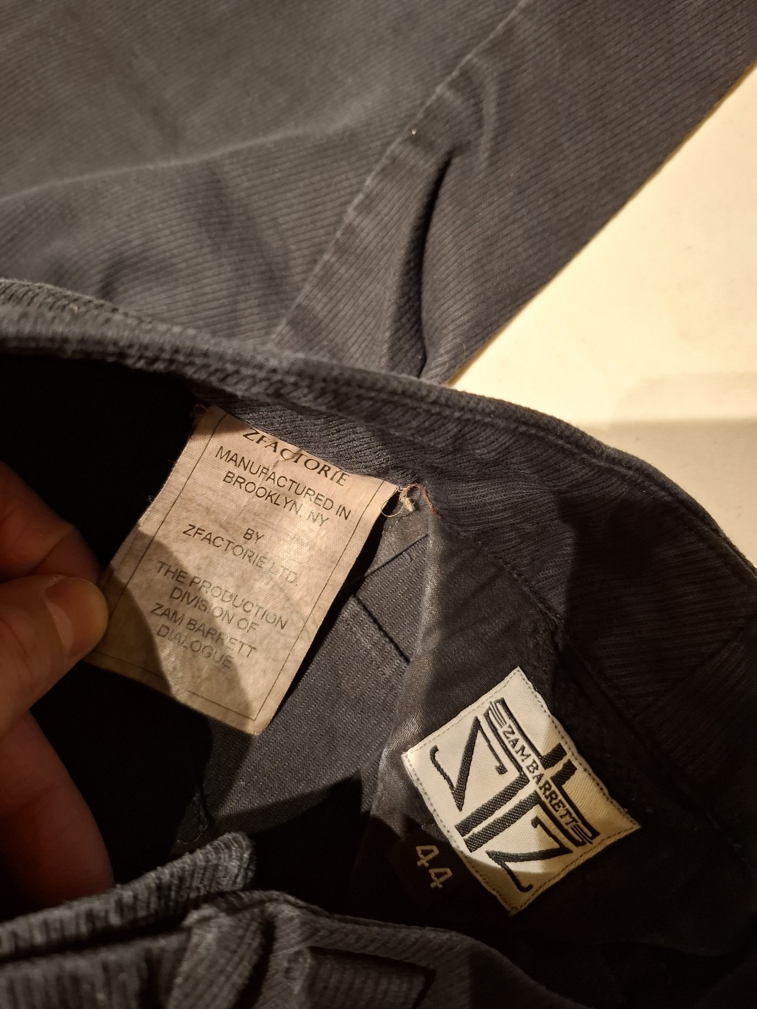Zam Barrett Drop-Crotch Curved Pants Size US 28 / EU 44 - 4 Thumbnail