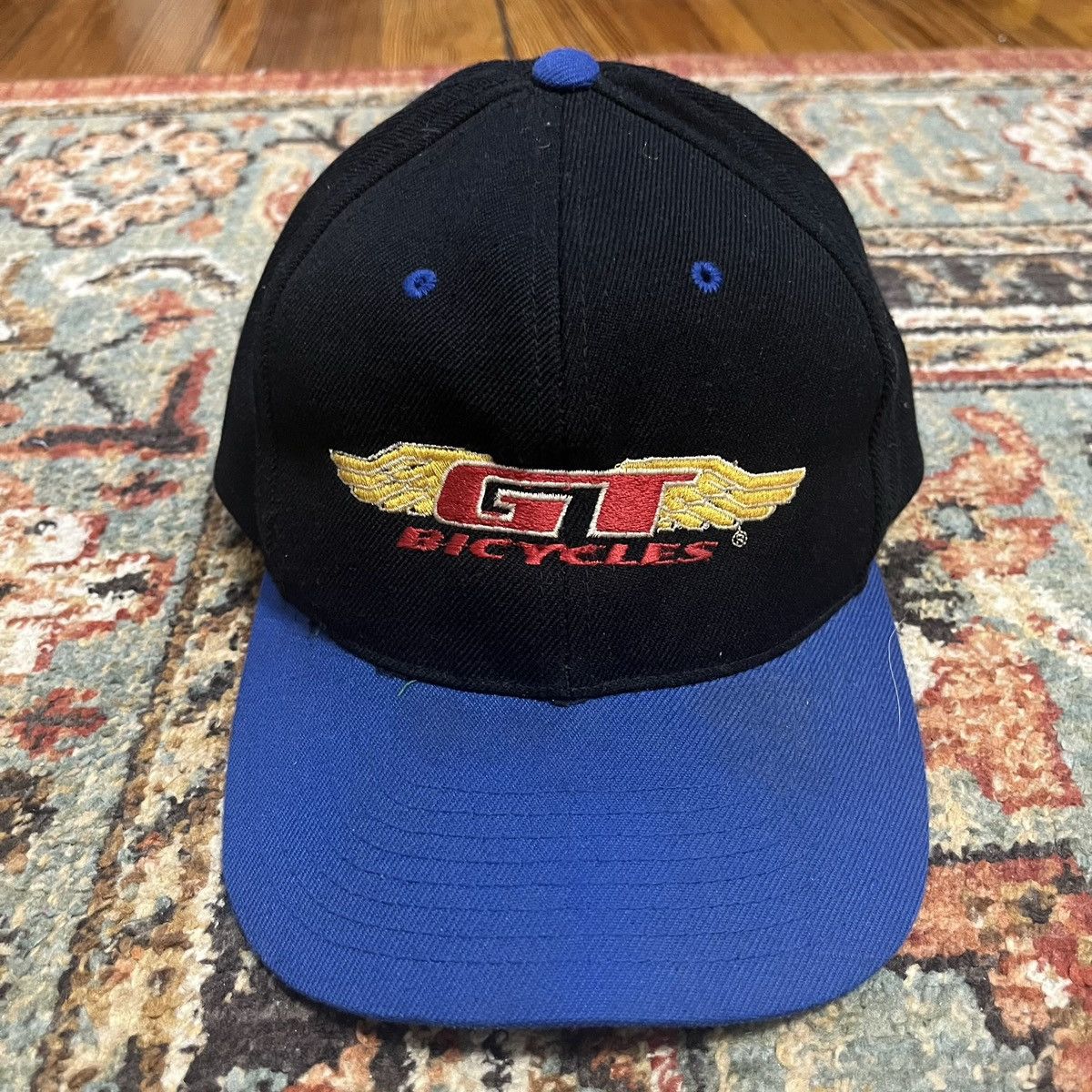 Vintage Vintage GT Bikes BMX Bicycles MTB Wings Snapback Hat Size ONE SIZE - 1 Thumbnail