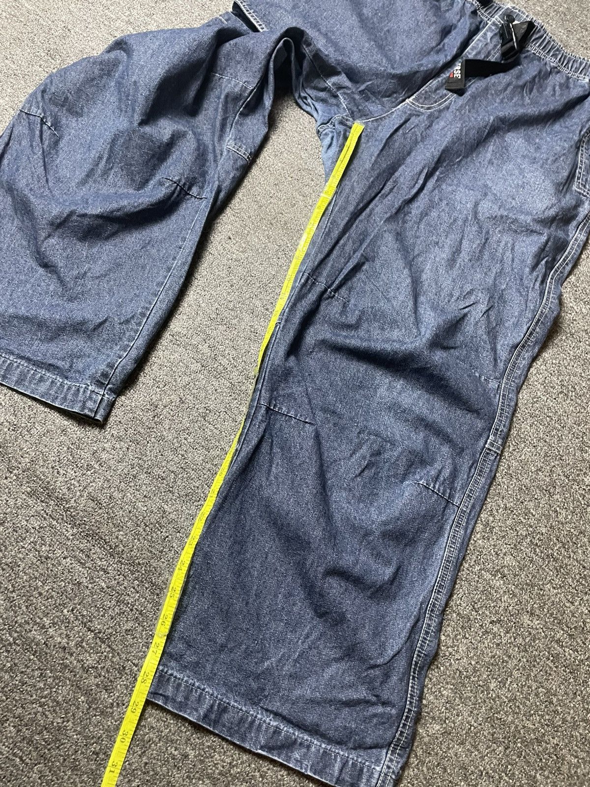 Converse × Vintage CONVERSE Wide Baggy Cargo Jeans (112) Size US 35 - 5 Thumbnail