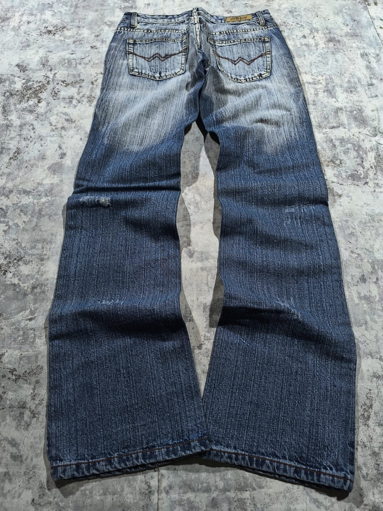 Hysteric Glamour faded flare lowrise distressed jeans Size 30" / US 8 / IT 44 - 3 Thumbnail