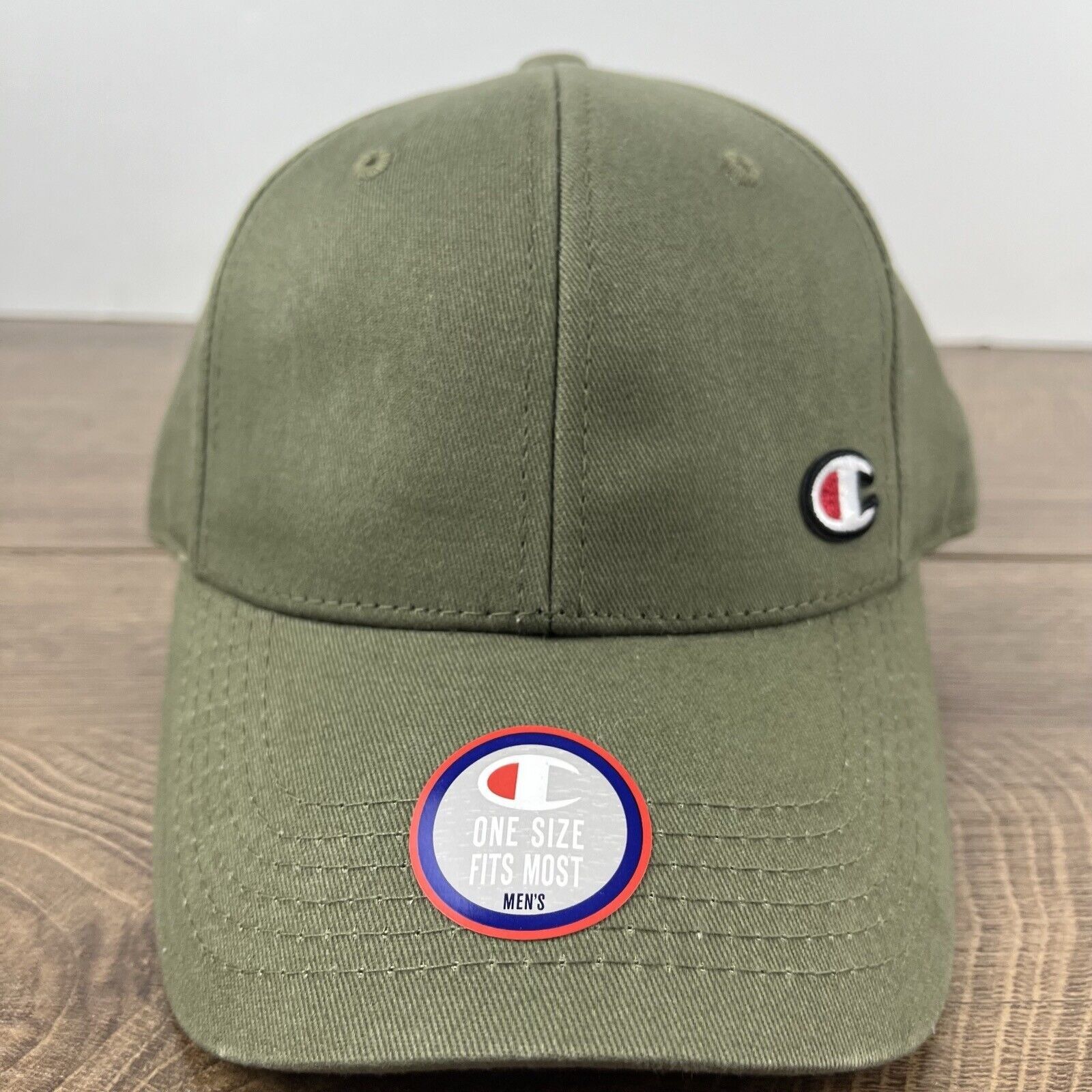 Champion Champion Green Hat Champion Brand Baseball Cap Adjustable Gr Size ONE SIZE - 7 Thumbnail