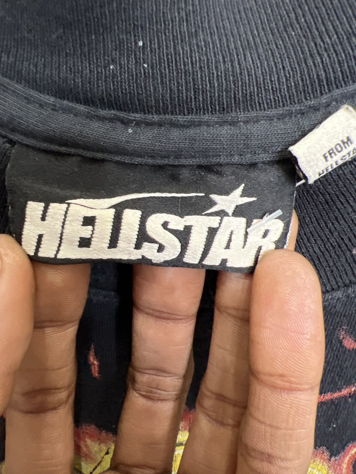 HELLSTAR Reach Your Inner Peace Fire Tee Size US M / EU 48-50 / 2 - 4 Thumbnail