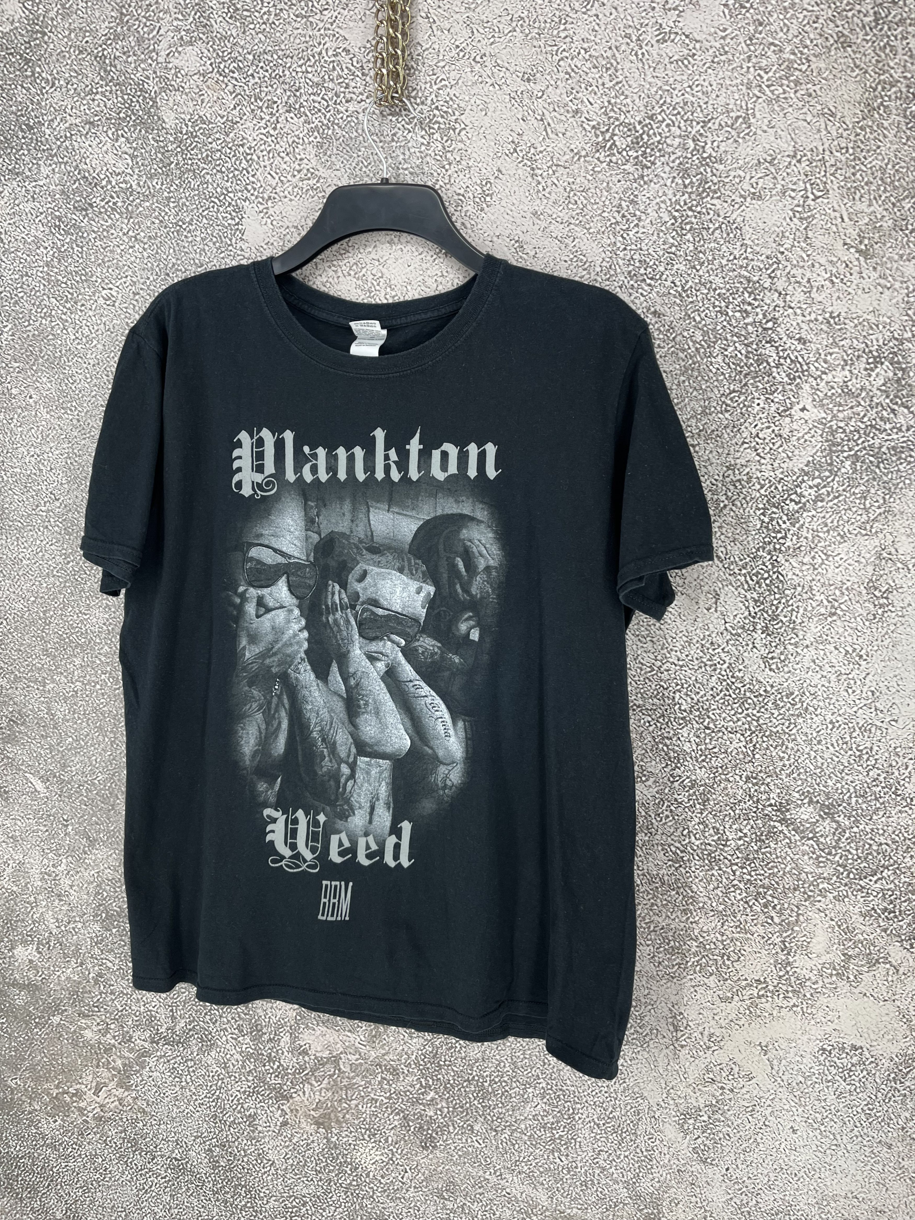 Vintage Vintage Y2K Rappers Plankton Weed Spongebozz Size US L / EU 52-54 / 3 - 3 Thumbnail