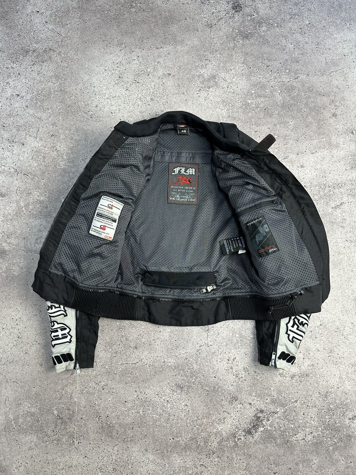 Japanese Brand × Vintage Vintage Polo FLM Motorcycle Jacket Archival Y2K Racing Size US S / EU 44-46 / 1 - 9 Thumbnail