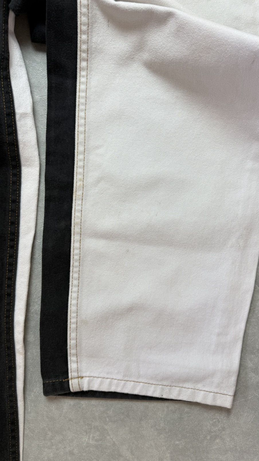 Cross Colours Rare Vintage 90s Cross Colour Two Tone Denim Size US 31 - 9 Thumbnail