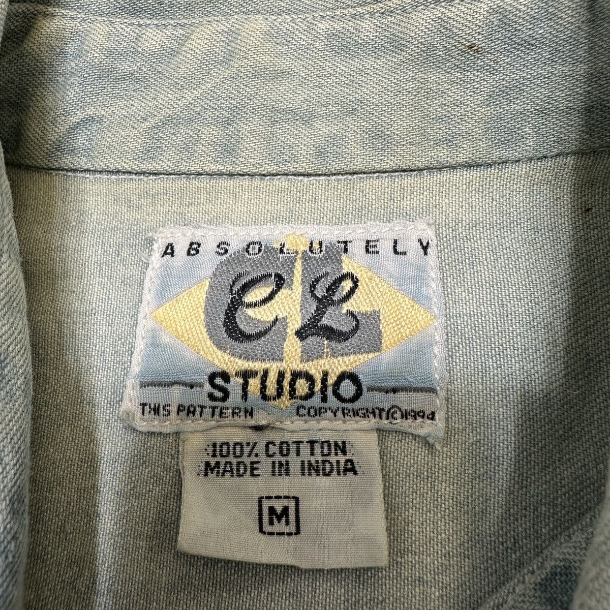 Vintage Vintage denim shirt Size US M / EU 48-50 / 2 - 5 Thumbnail