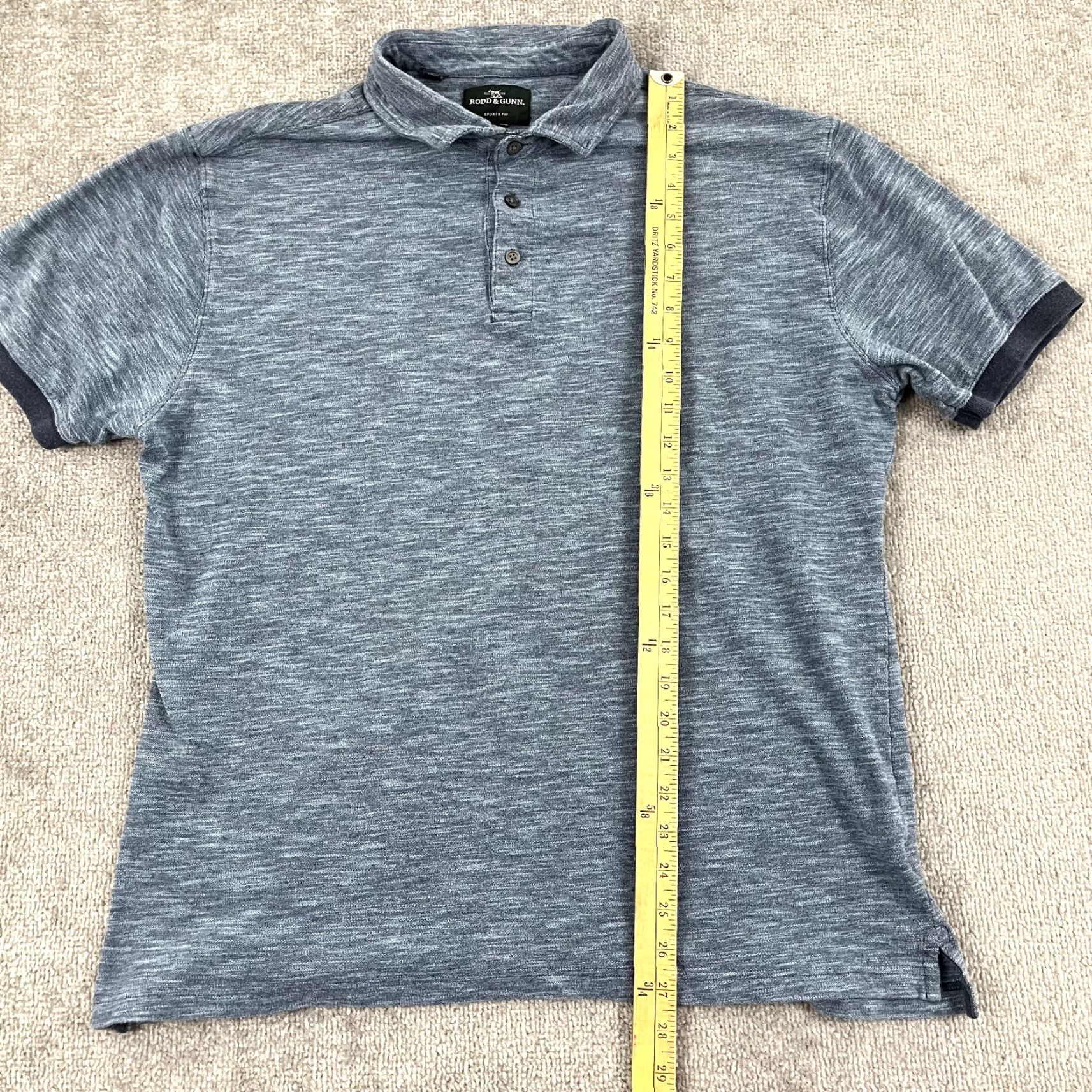 Rodd & Gunn RODD & GUNN Polo Shirt Mens 2XL Blue Short Sleeve Preppy Casual Sports Fit Size US XXL / EU 58 / 5 - 4 Thumbnail