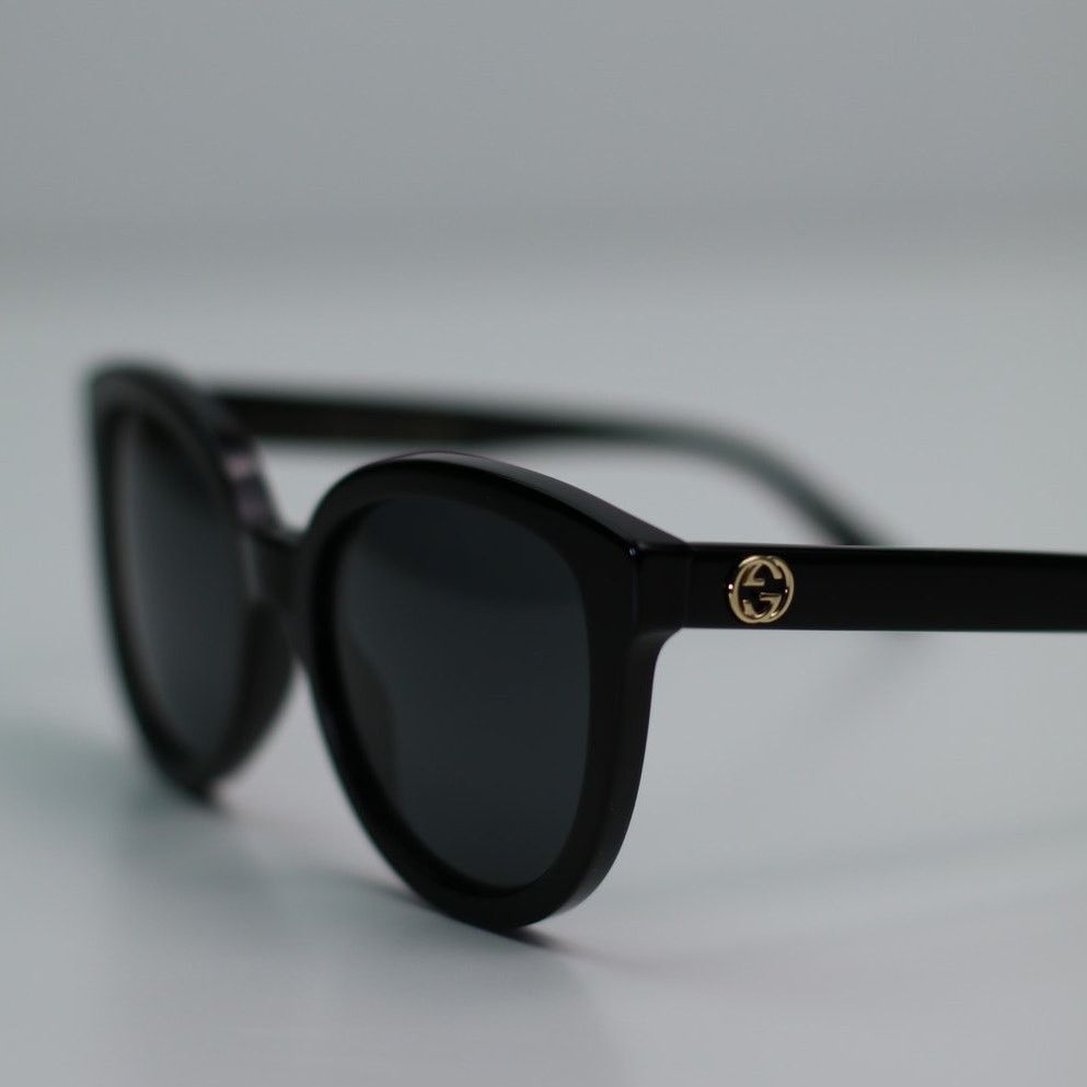 Gucci NEW Gucci Sunglasses GG1315S 001 Black Grey Women Authentic Size ONE SIZE - 8 Thumbnail